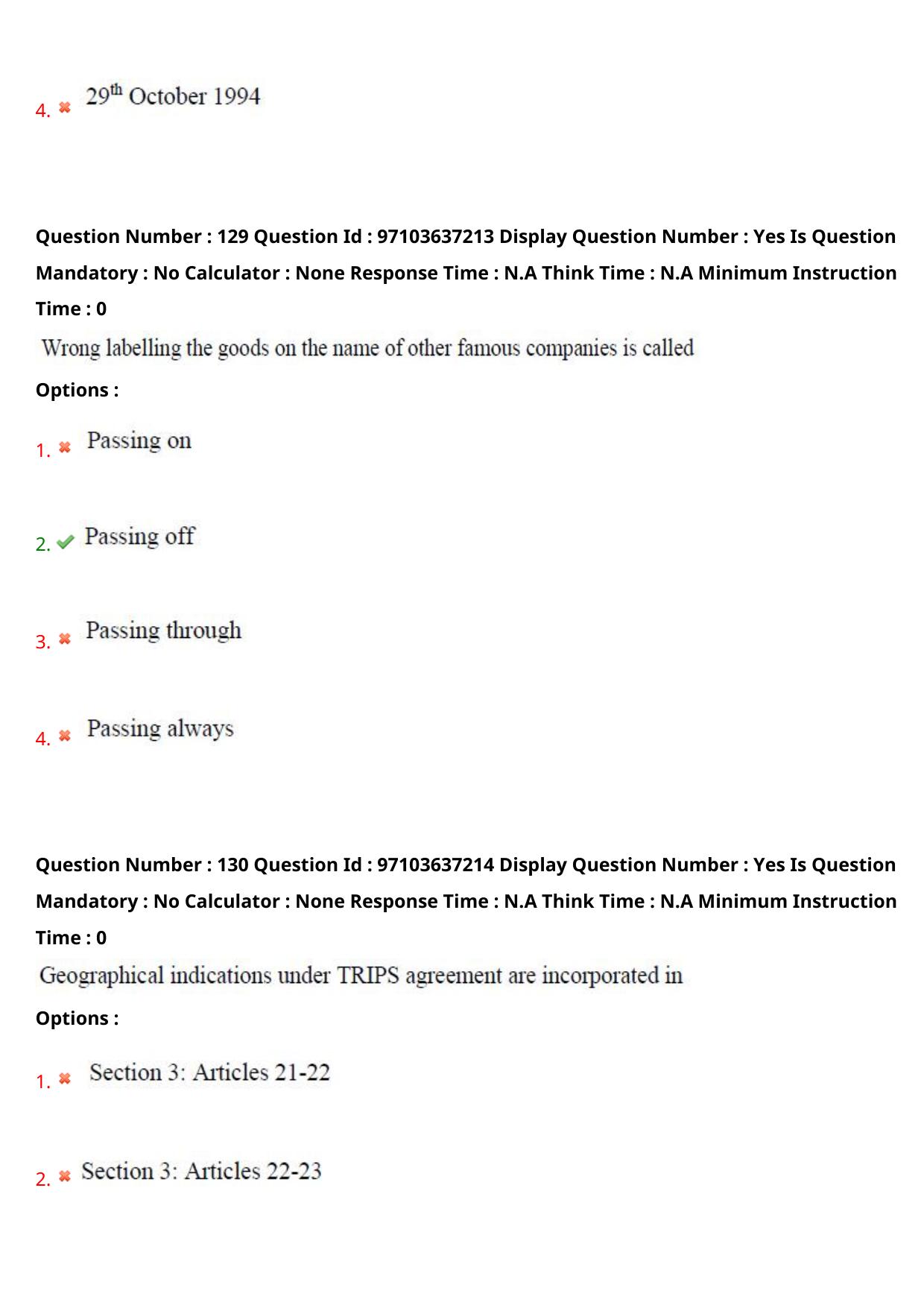 AP RCET 2024 Law Question Paper (04-05-2024 (Saturday) Session-II) - Page 75