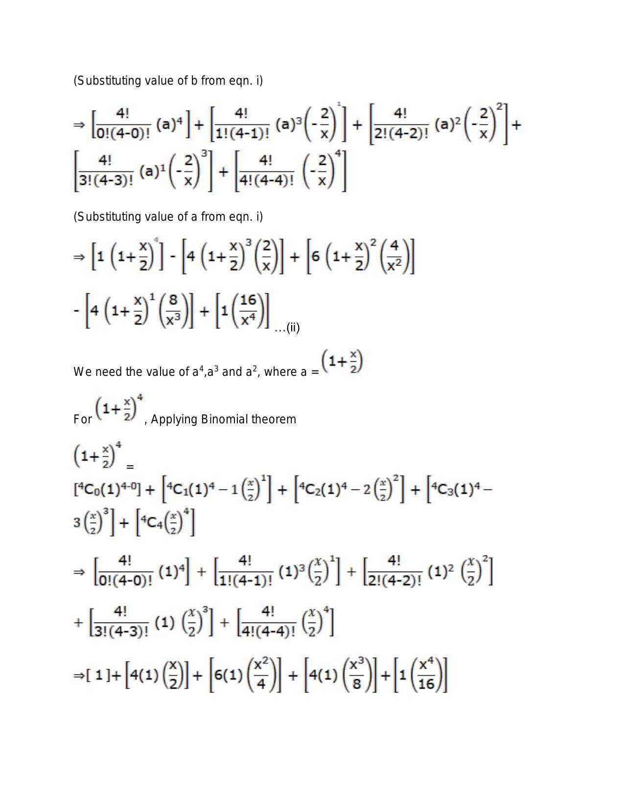 Chapter 10: Binomial Theorem: RS Aggarwal Class 11 Solutions  - Page 13