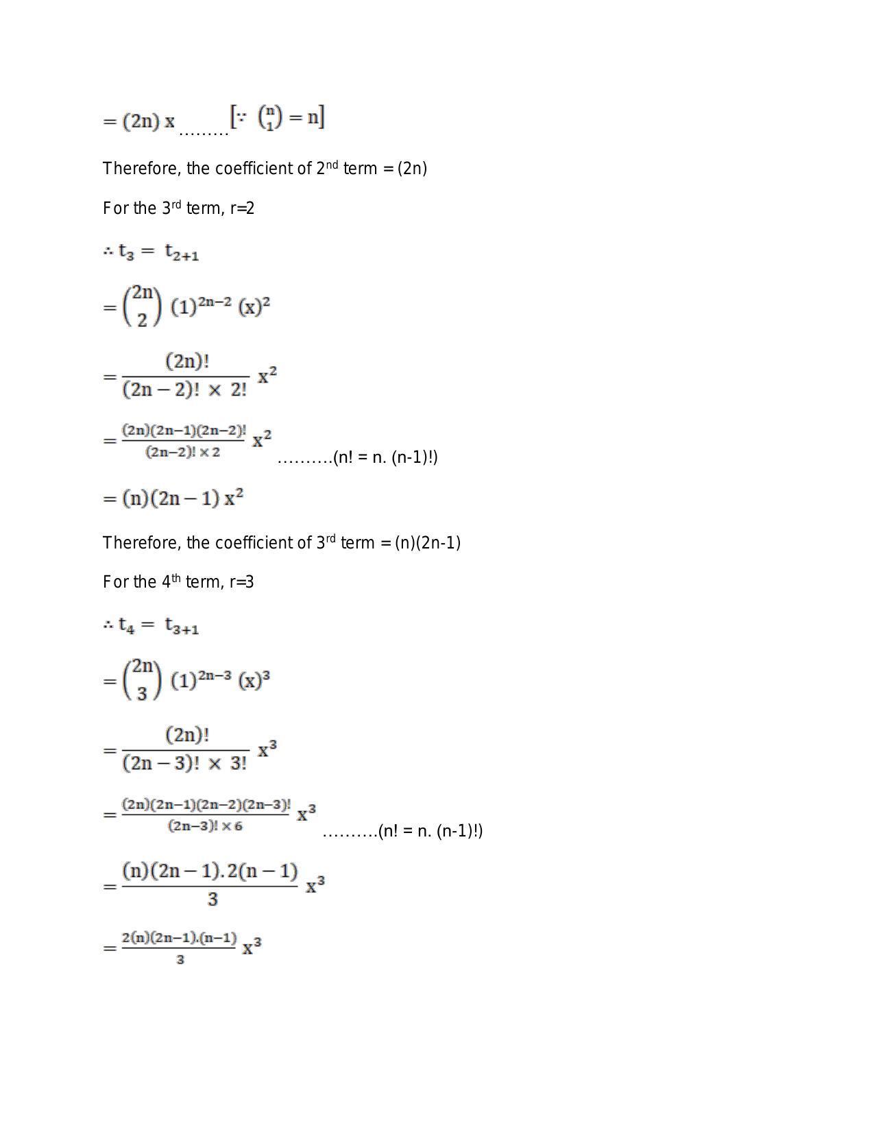 Chapter 10: Binomial Theorem: RS Aggarwal Class 11 Solutions  - Page 69