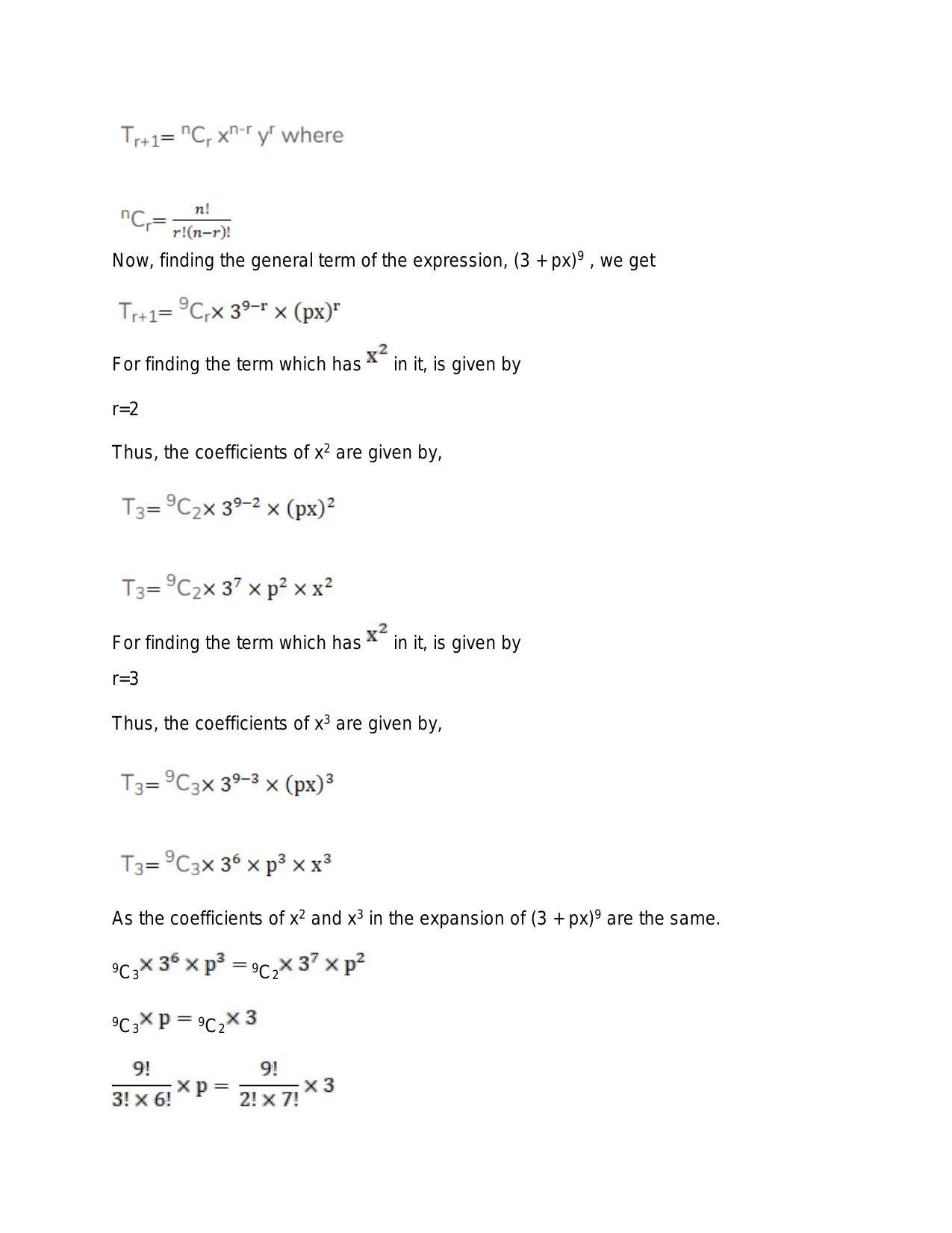 Chapter 10: Binomial Theorem: RS Aggarwal Class 11 Solutions  - Page 81