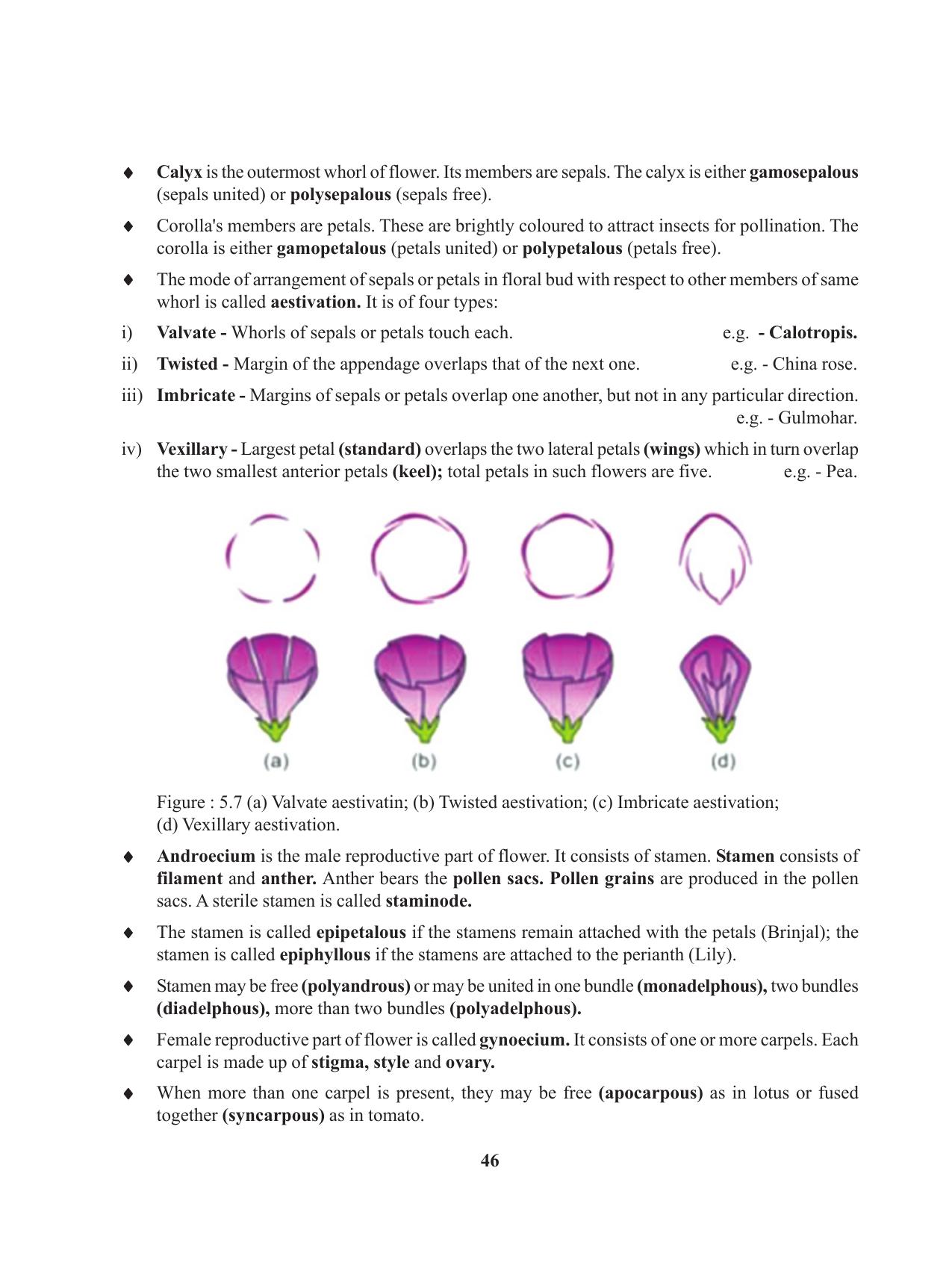 Tripura Board Class 11 Biology English Version Workbooks - Page 46