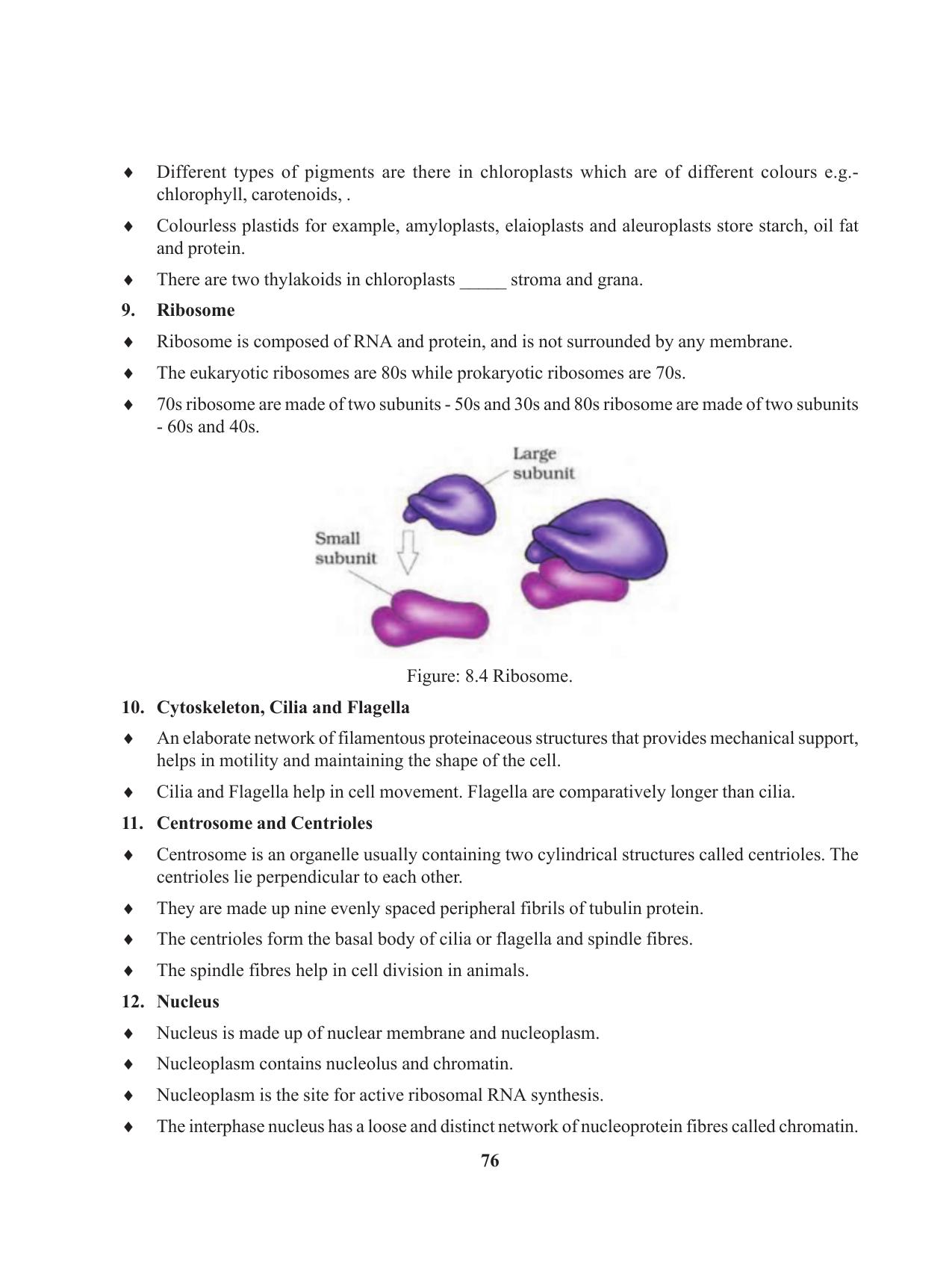 Tripura Board Class 11 Biology English Version Workbooks - Page 76