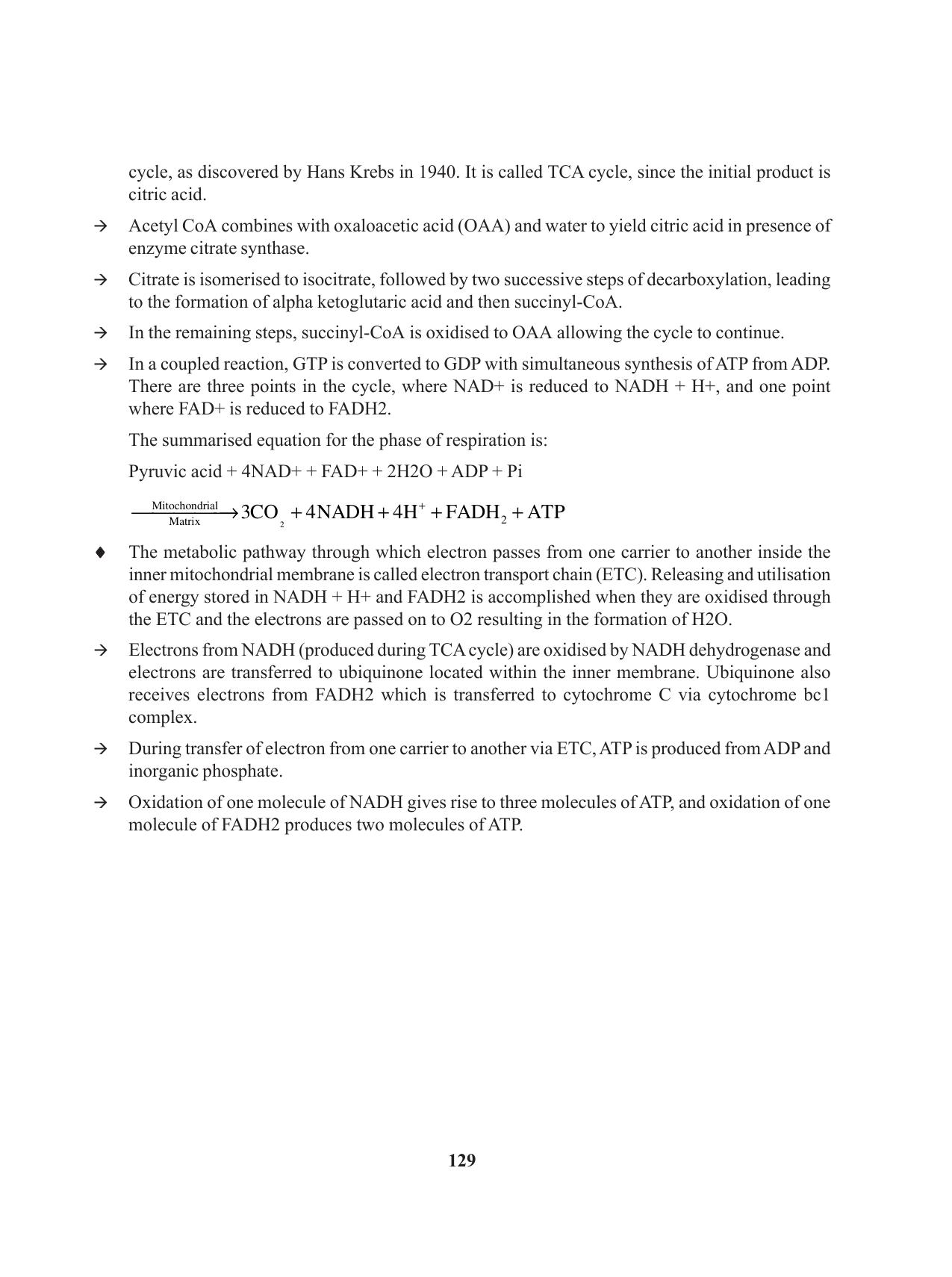 Tripura Board Class 11 Biology English Version Workbooks - Page 129