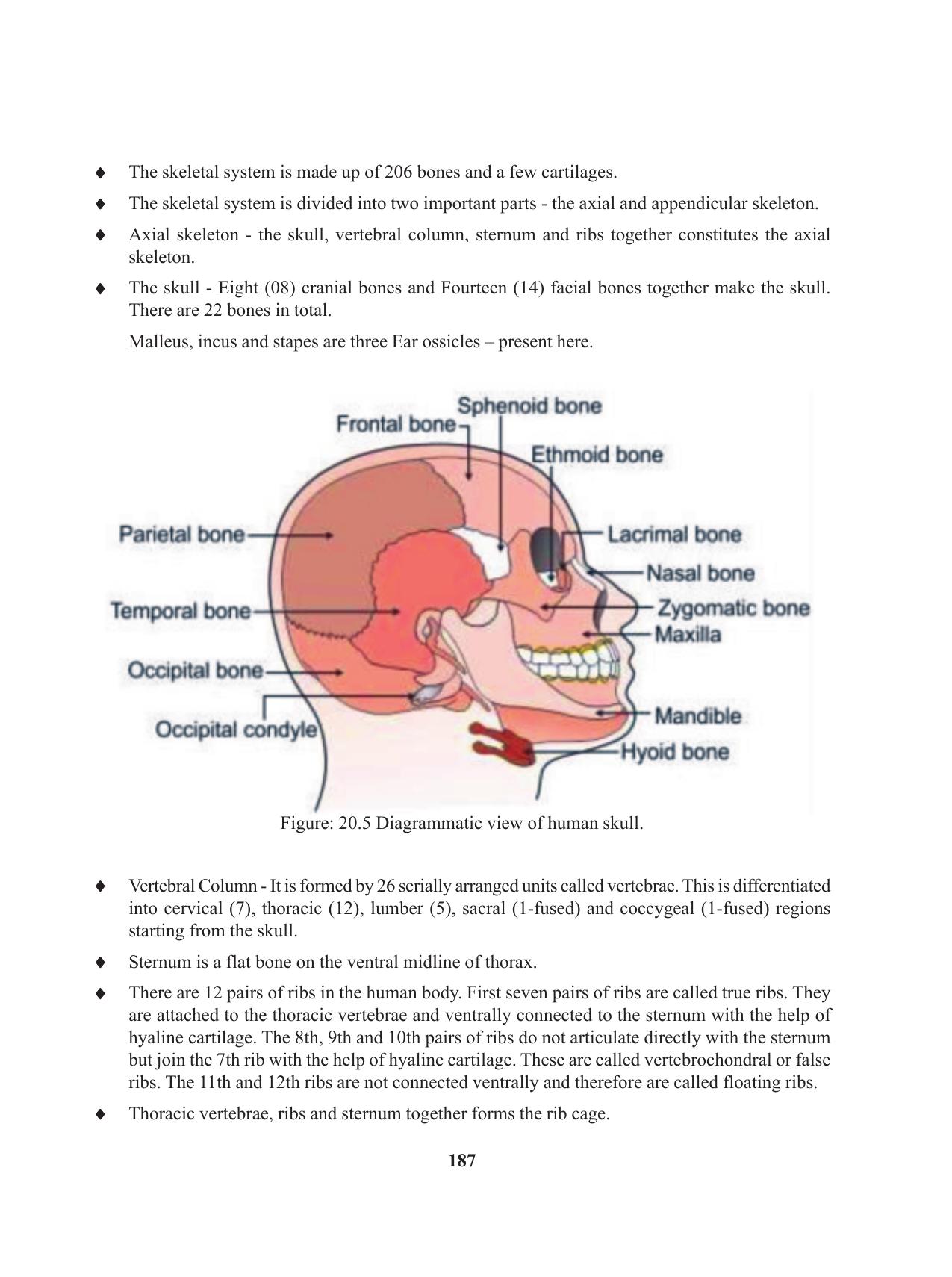 Tripura Board Class 11 Biology English Version Workbooks - Page 187