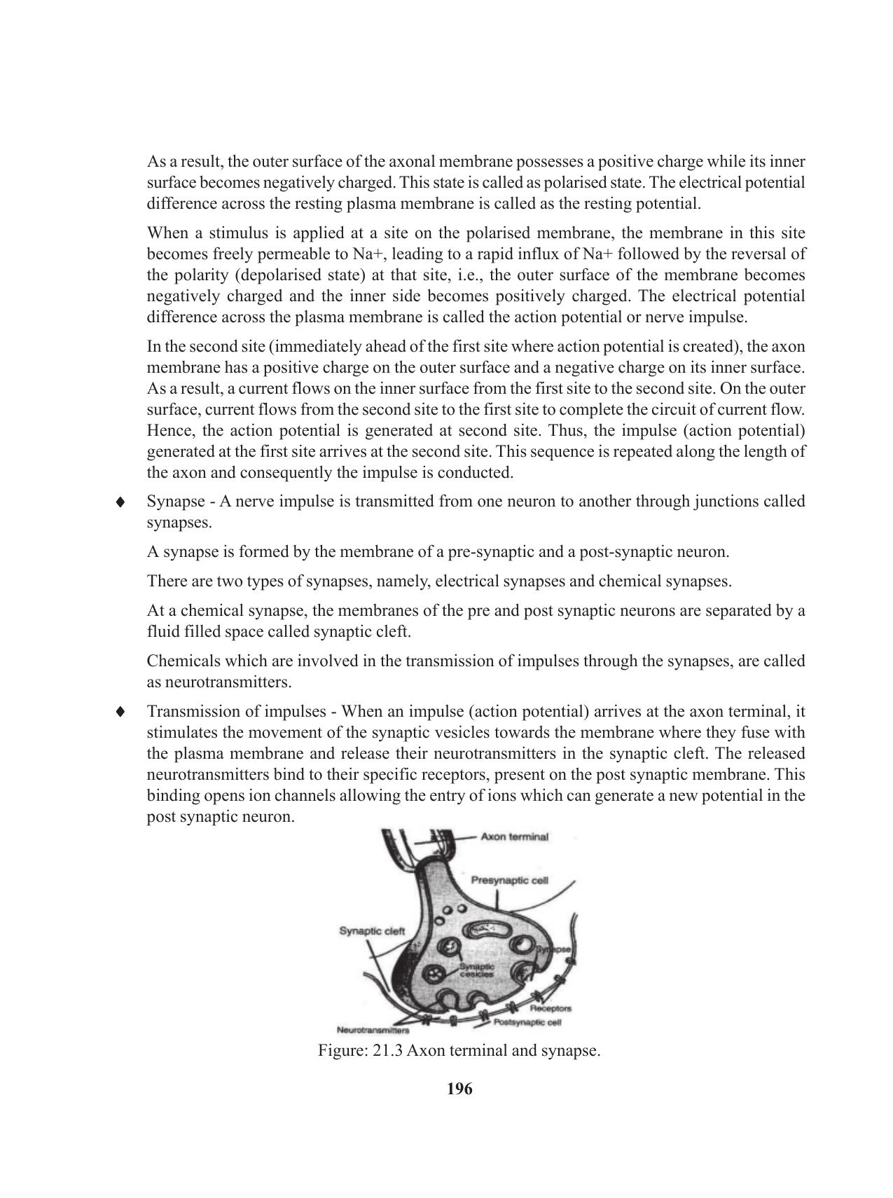 Tripura Board Class 11 Biology English Version Workbooks - Page 196