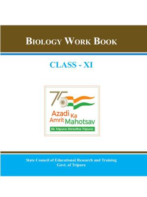 Tripura Board Class 11 Biology English Version Workbooks