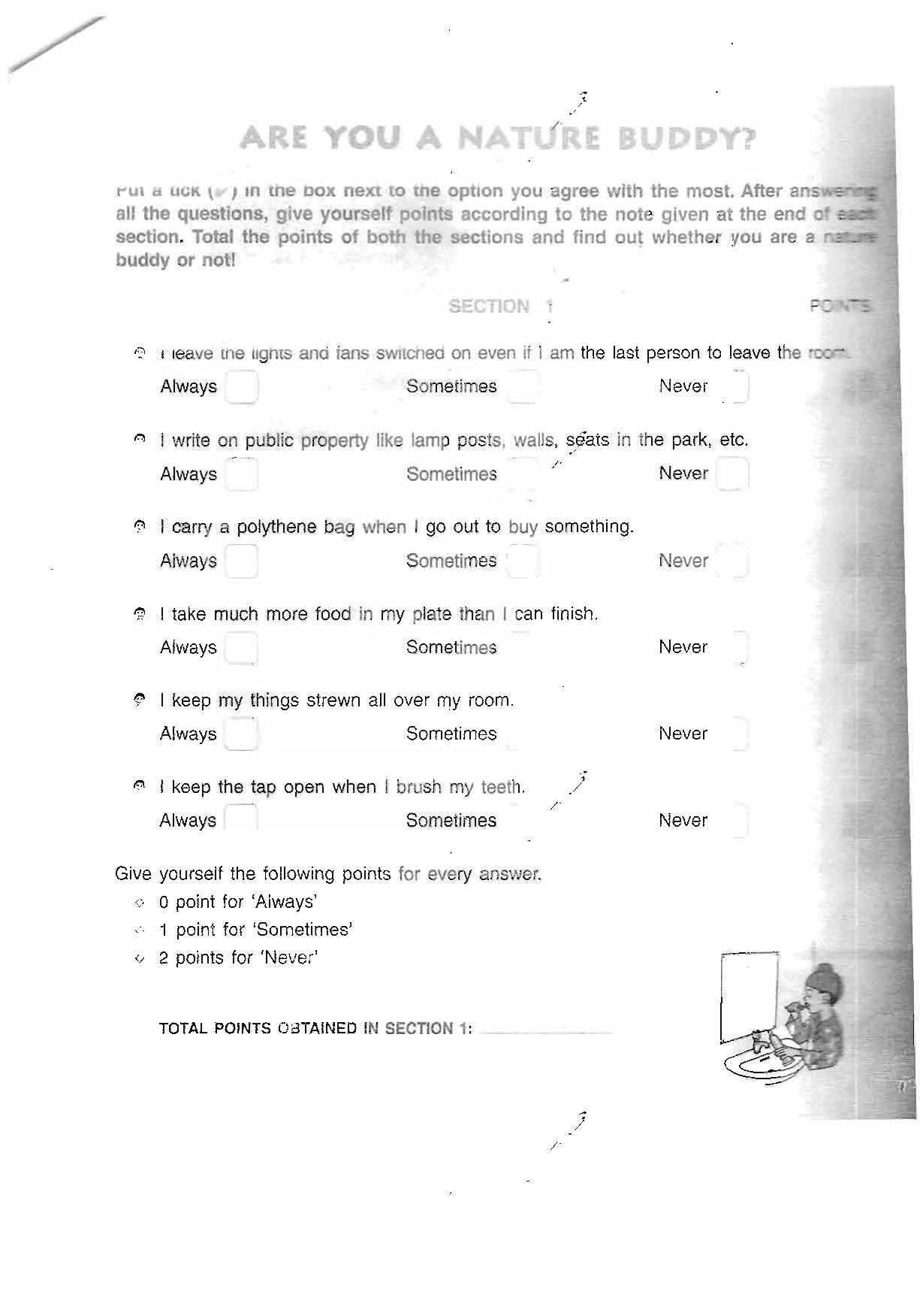 Worksheet for Class 5 Environmental Studies Assignment 7 - Page 2