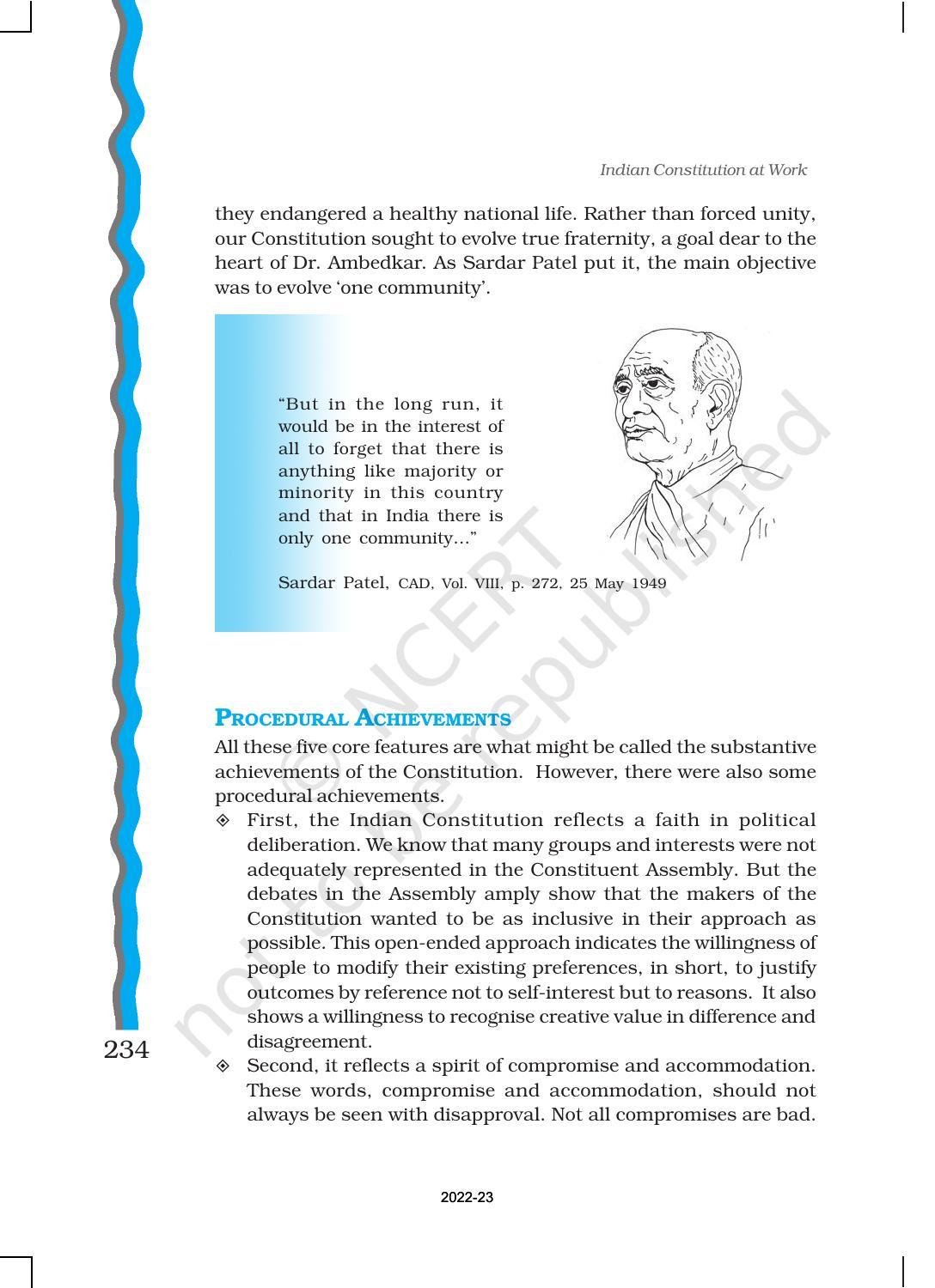 NCERT Book for Class 11 Political Science (Indian Constitution at Work) Chapter 10 The Philosophy of the Constitution - Page 15