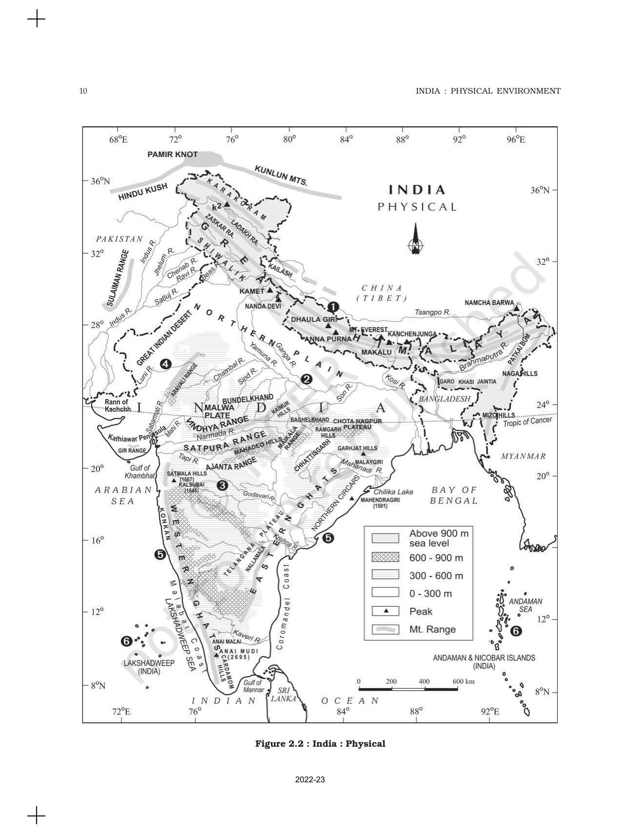 NCERT Book For Class 11 Geography Chapter 2 Structure