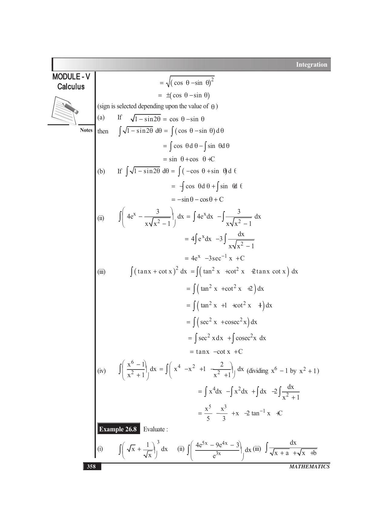 TS SCERT Inter 1st Year Maths Vol – II Path 1 (English Medium) Text Book - Page 418