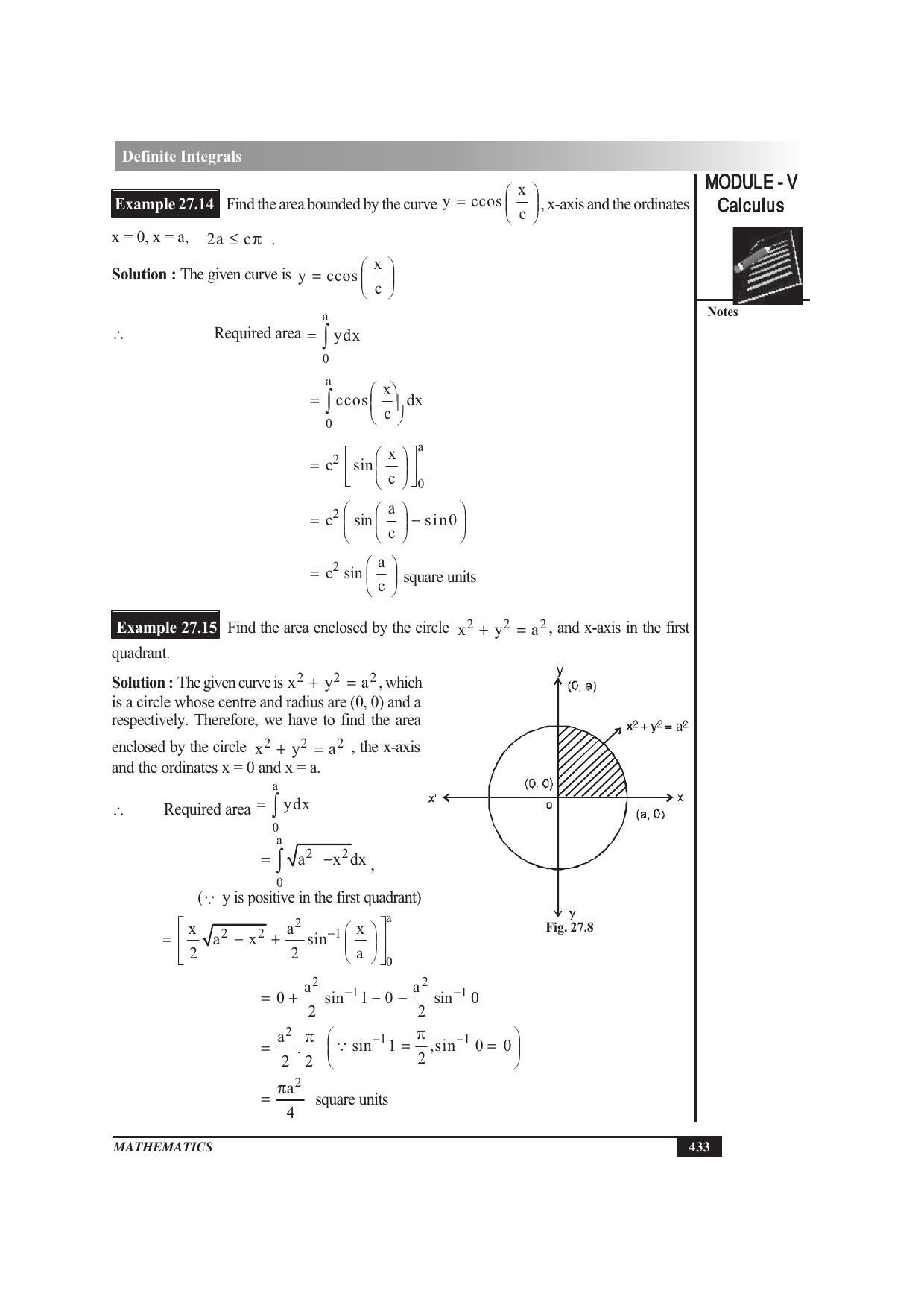 TS SCERT Inter 1st Year Maths Vol – II Path 1 (English Medium) Text Book - Page 499