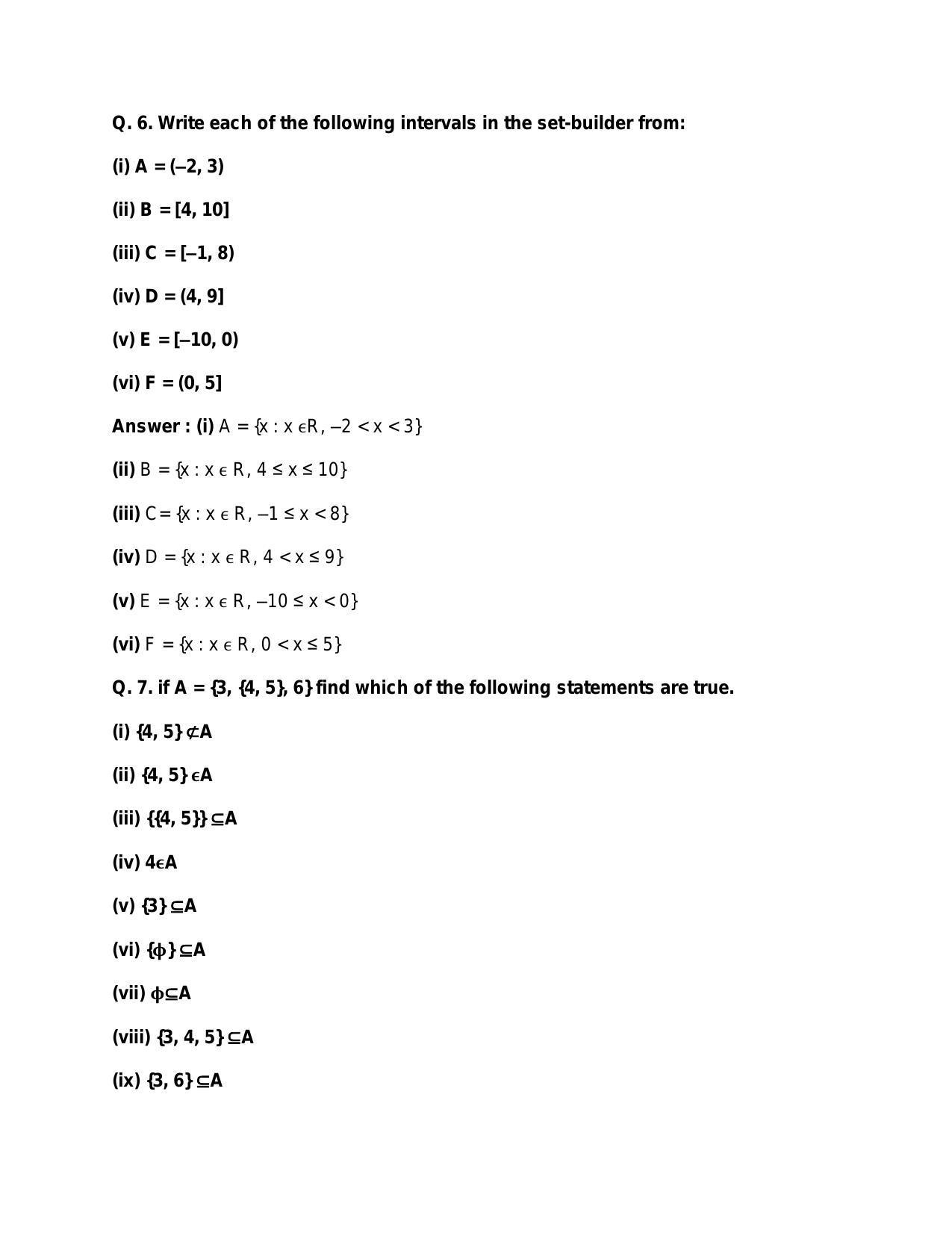 Chapter 1: Sets: RS Aggarwal Class 11 Solutions  - Page 37