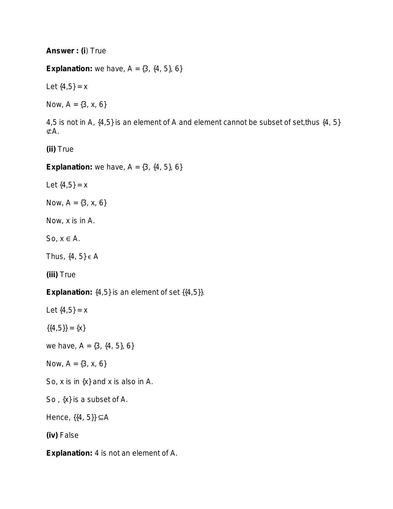 Chapter 1: Sets: RS Aggarwal Class 11 Solutions  - Page 38