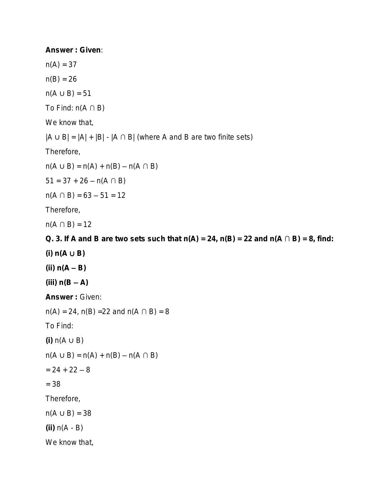 Chapter 1: Sets: RS Aggarwal Class 11 Solutions  - Page 67