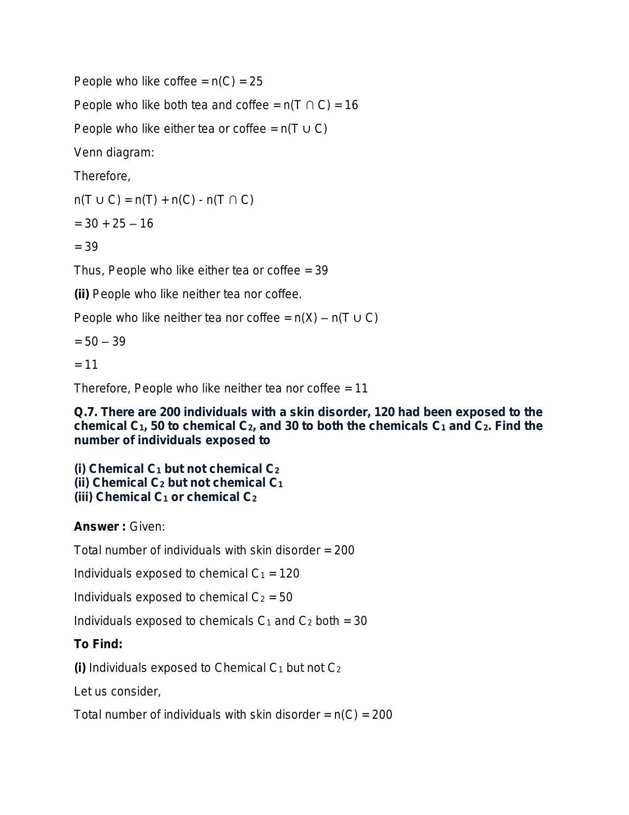 Chapter 1: Sets: RS Aggarwal Class 11 Solutions  - Page 71