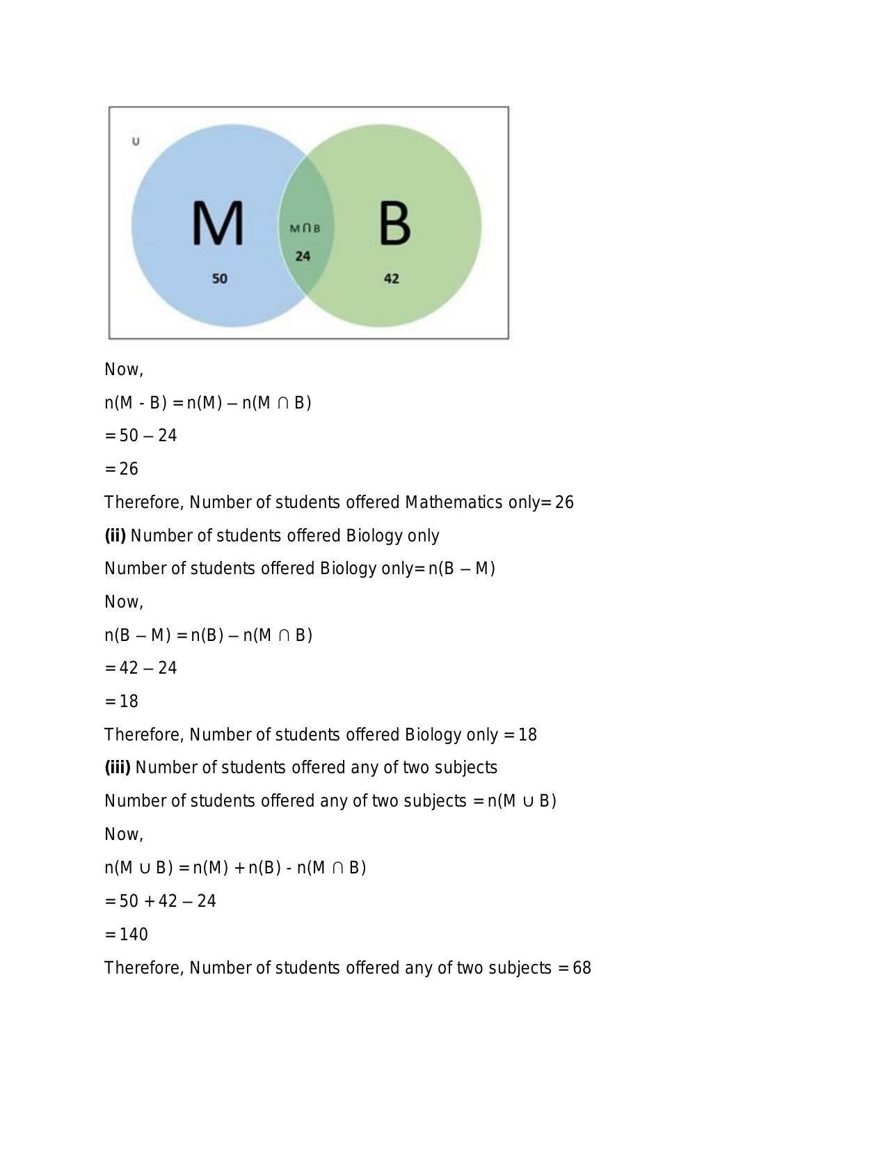 Chapter 1: Sets: RS Aggarwal Class 11 Solutions  - Page 74