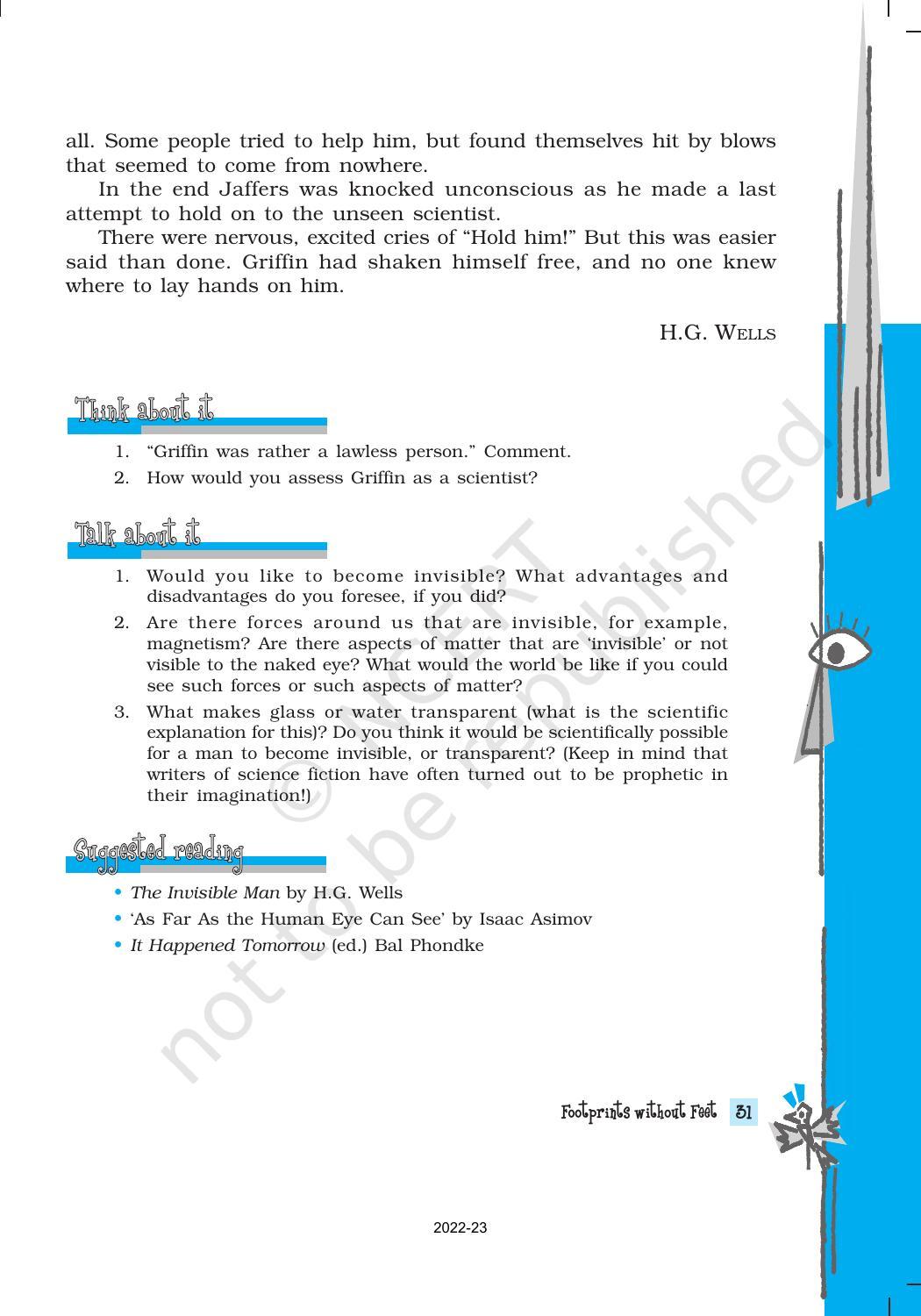 NCERT Book for Class 10 English Footprints Without Feet Chapter 5 Footprints without Feet - Page 6