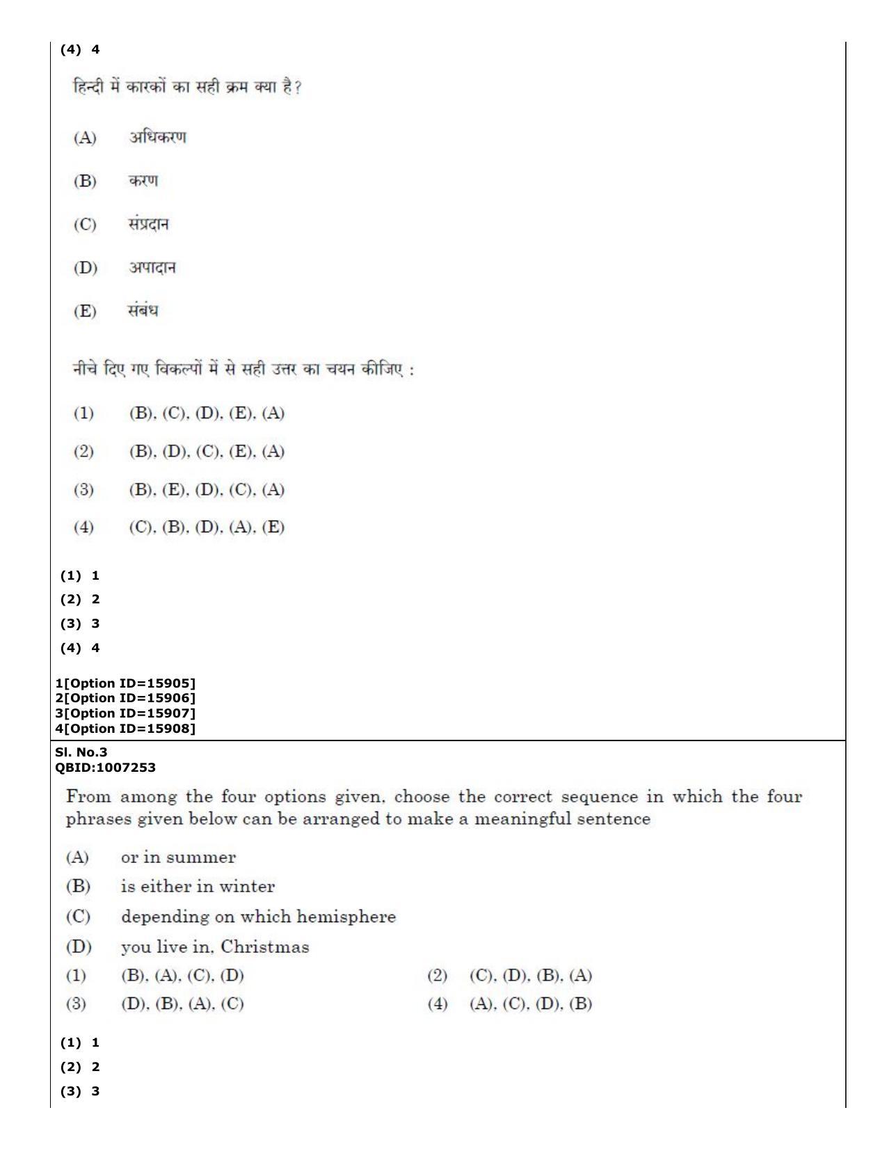 CUET (PG) 2022: PGQP-64 Nyaya Vaisheshika Prachin Nyaya (06-09-2022) Question Paper - Page 2