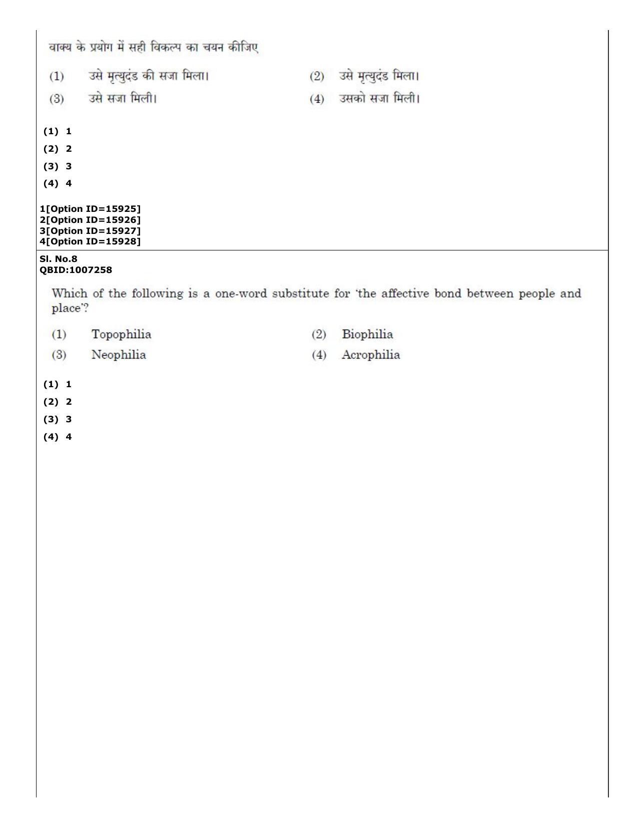 CUET (PG) 2022: PGQP-64 Nyaya Vaisheshika Prachin Nyaya (06-09-2022) Question Paper - Page 6