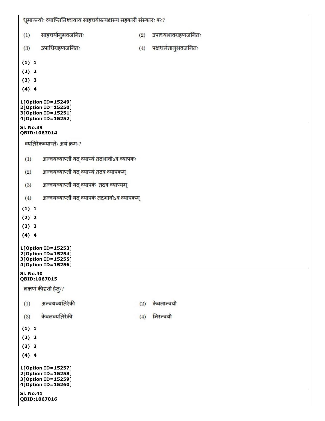 CUET (PG) 2022: PGQP-64 Nyaya Vaisheshika Prachin Nyaya (06-09-2022) Question Paper - Page 30