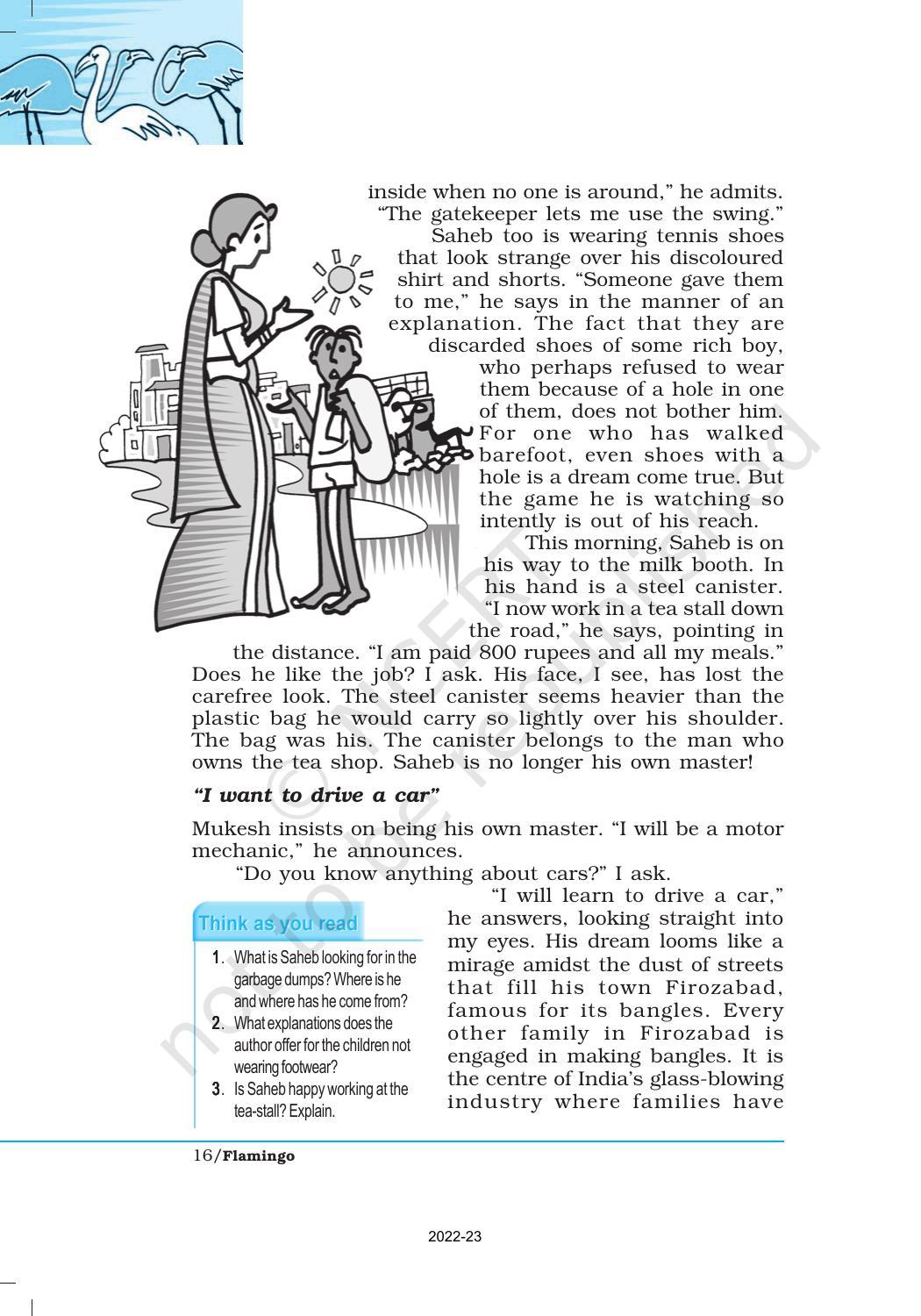 NCERT Book for Class 12 English Chapter 2 Lost Spring - Page 4