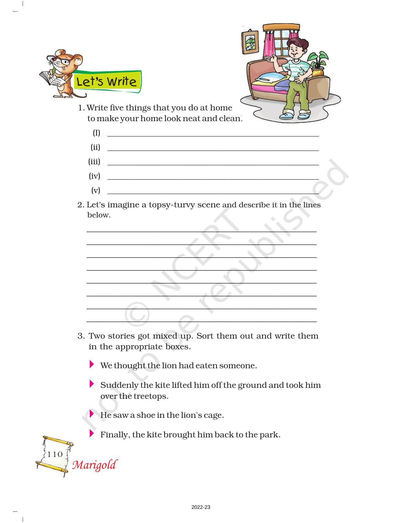 NCERT Book For Class 5 English Chapter 7 Topsy-turvy Land - IndCareer Docs