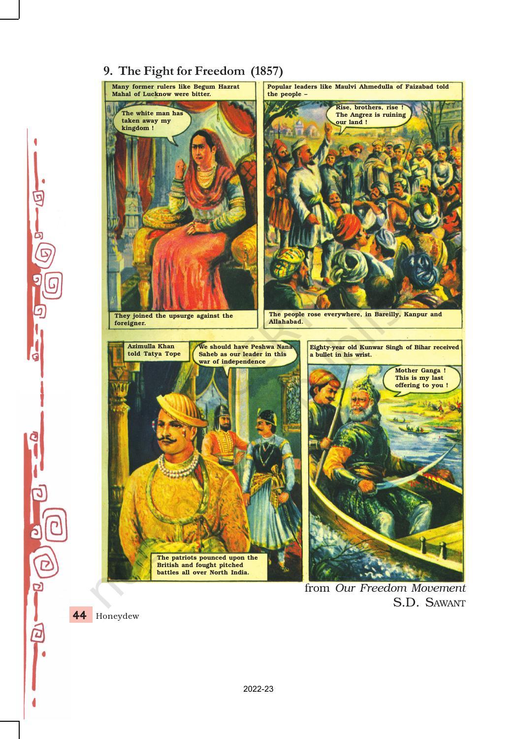 NCERT Book For Class 8 English Chapter 3 Glimpses Of The Past