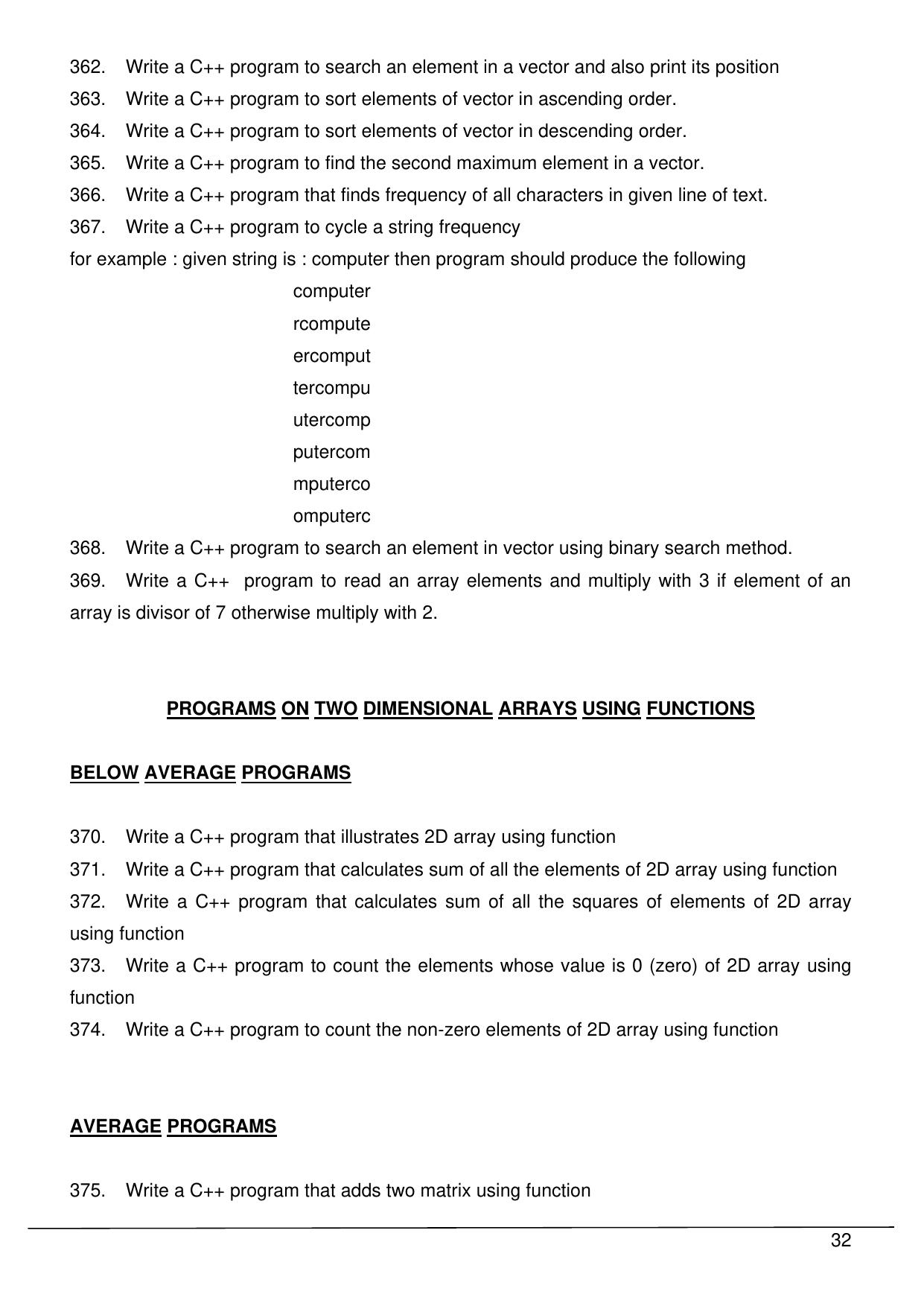 CBSE Worksheets for Class 11 Information Practices Question bank of all Chapters Assignment - Page 32