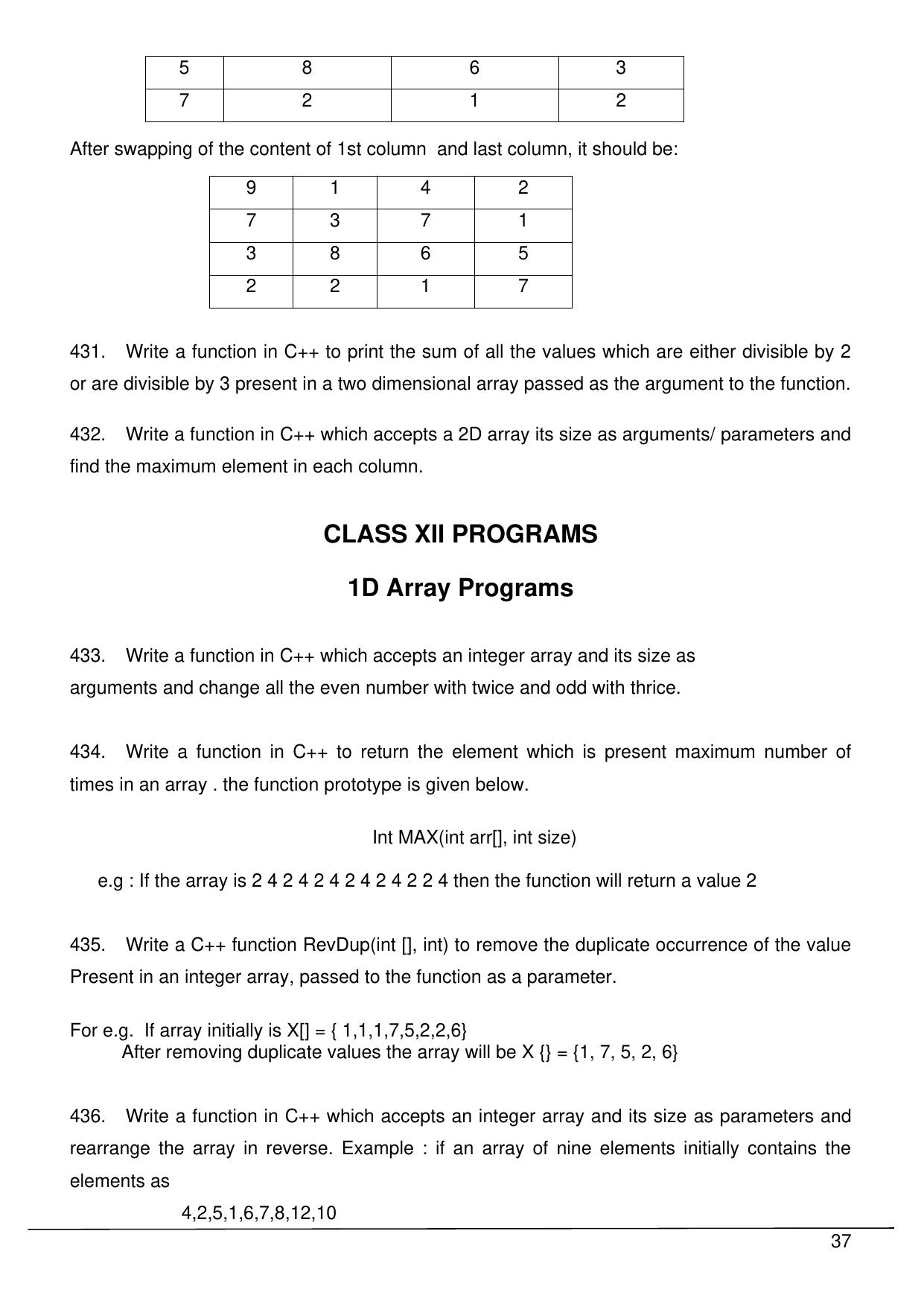 CBSE Worksheets for Class 11 Information Practices Question bank of all Chapters Assignment - Page 37