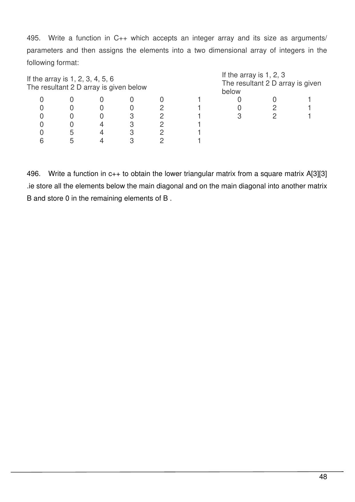 CBSE Worksheets for Class 11 Information Practices Question bank of all Chapters Assignment - Page 48