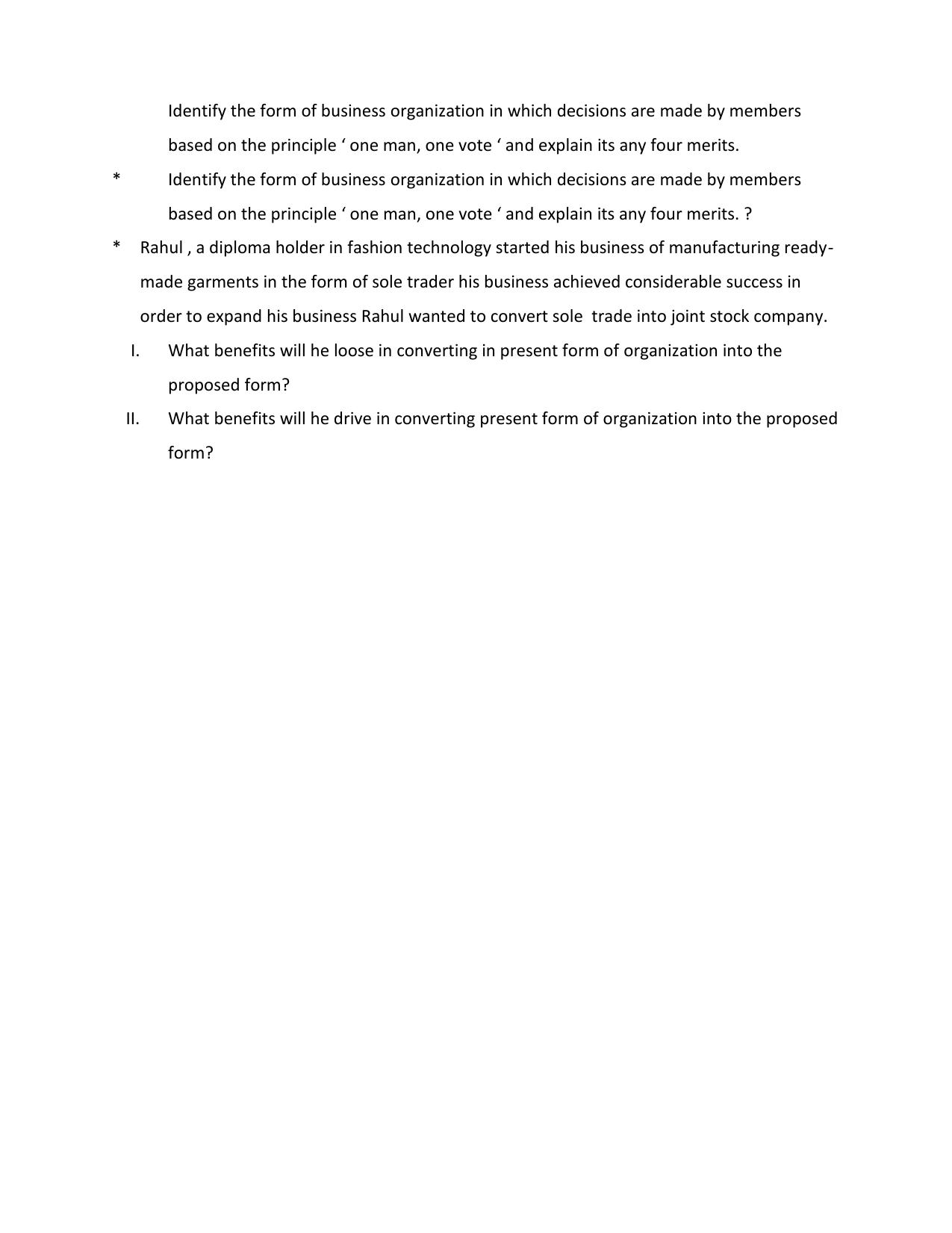 CBSE Worksheets for Class 11 Business Studies Financial Market Project Assignment - Page 3