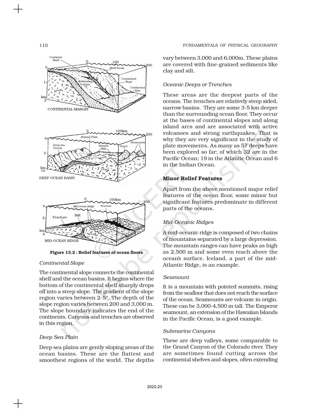 NCERT Book for Class 11 Geography (Part-I) Chapter 13 Water (Oceans) - Page 4