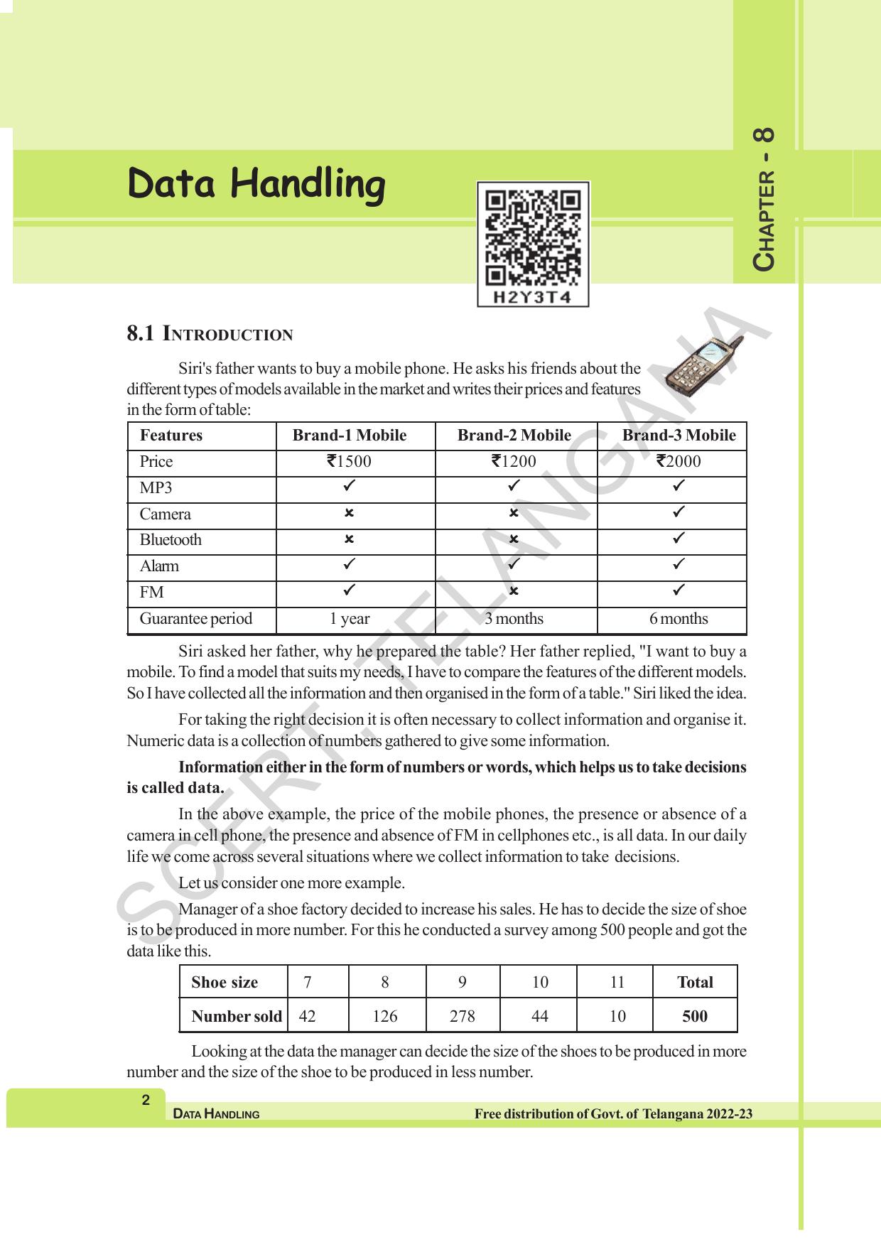 TS SCERT Class 6 Maths Path 2 (Telugu Medium) Text Book - Page 14