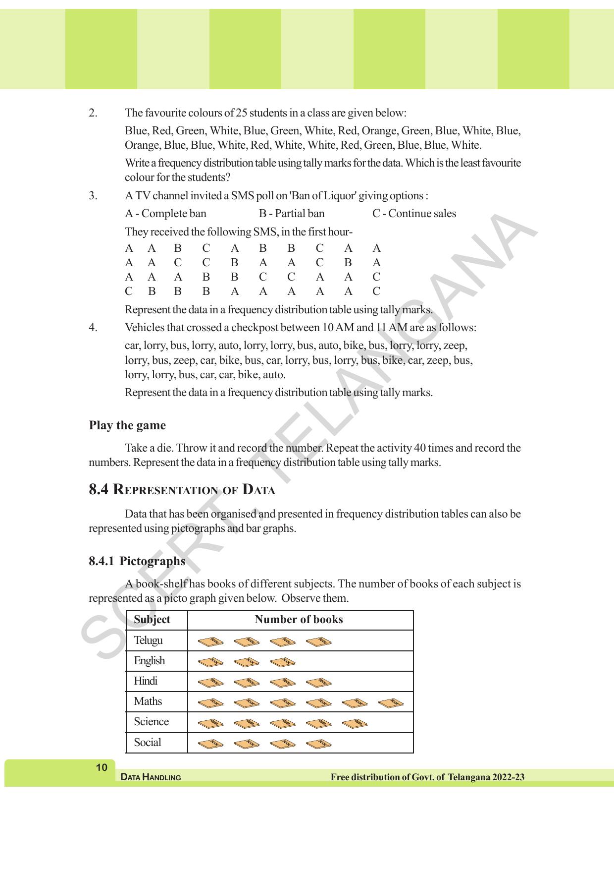 TS SCERT Class 6 Maths Path 2 (Telugu Medium) Text Book - Page 22