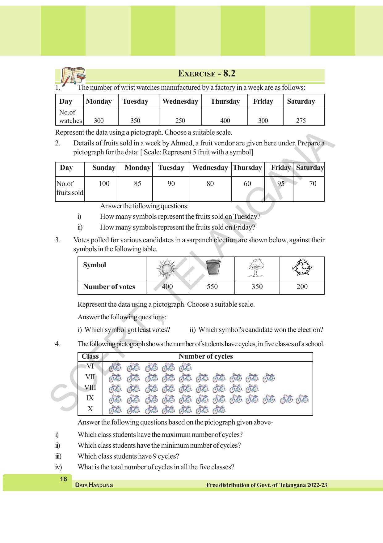 TS SCERT Class 6 Maths Path 2 (Telugu Medium) Text Book - Page 28