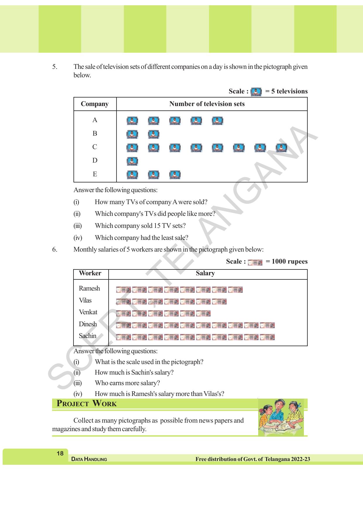 TS SCERT Class 6 Maths Path 2 (Telugu Medium) Text Book - Page 30