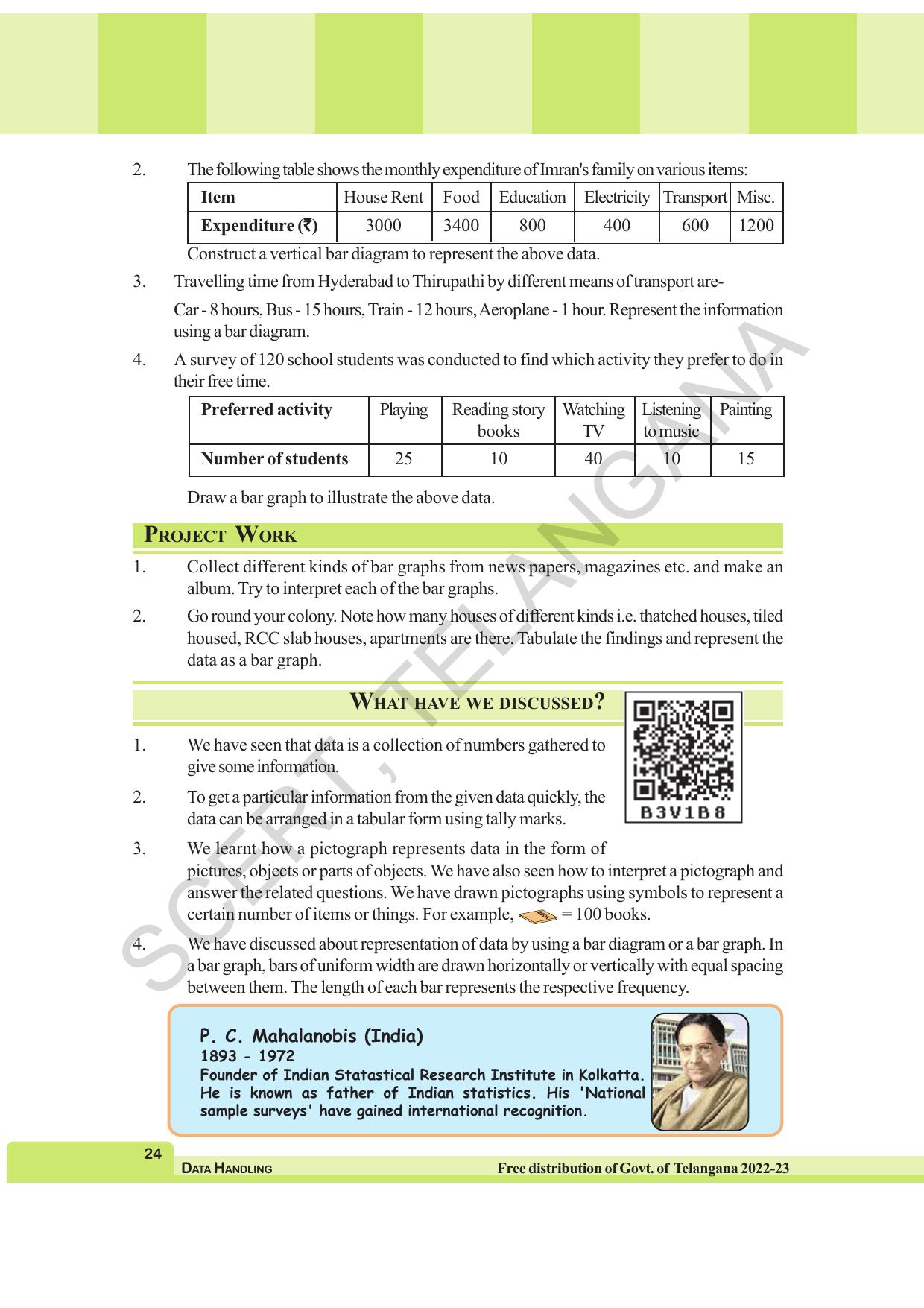 TS SCERT Class 6 Maths Path 2 (Telugu Medium) Text Book - Page 36