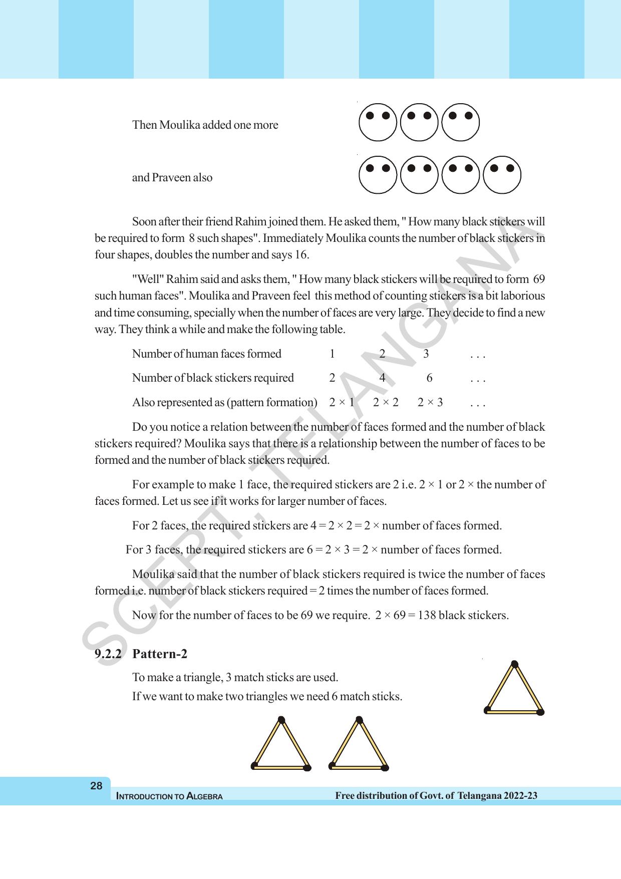 TS SCERT Class 6 Maths Path 2 (Telugu Medium) Text Book - Page 40