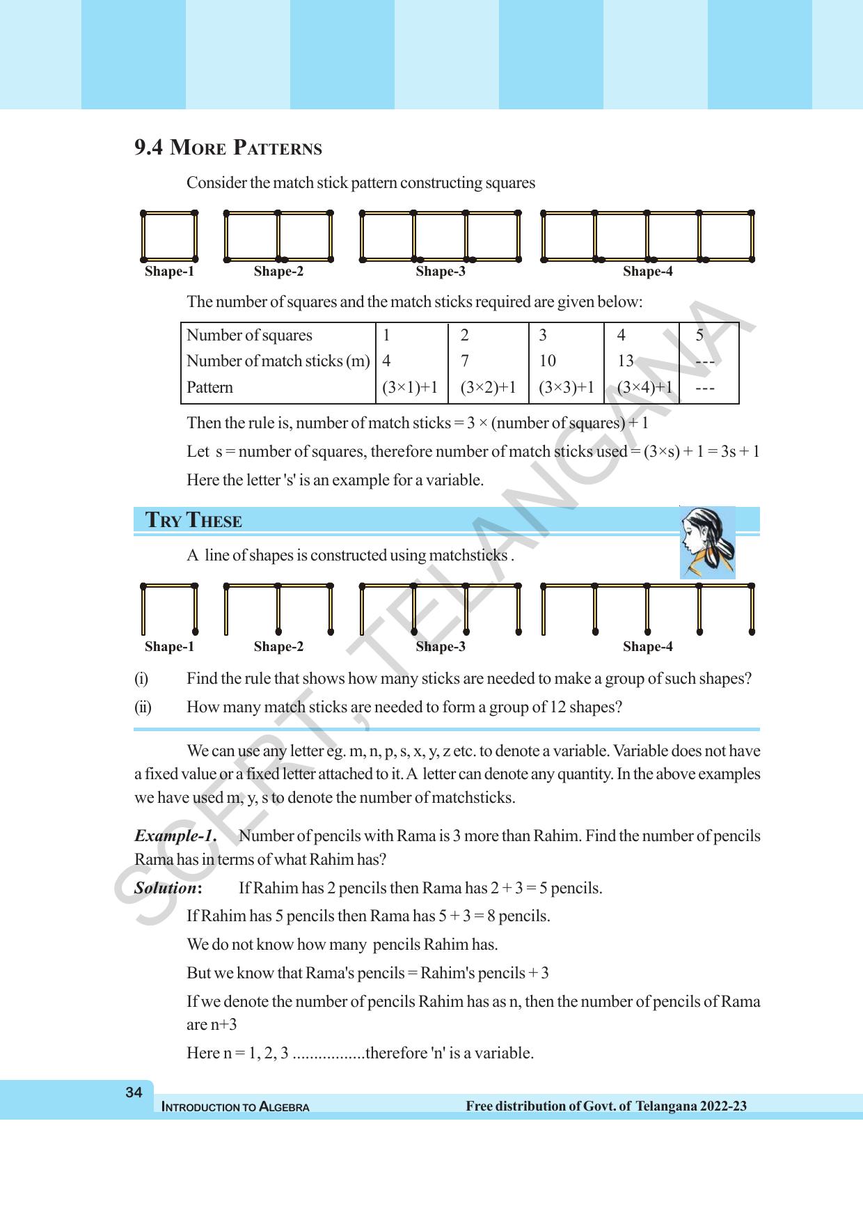 TS SCERT Class 6 Maths Path 2 (Telugu Medium) Text Book - Page 46