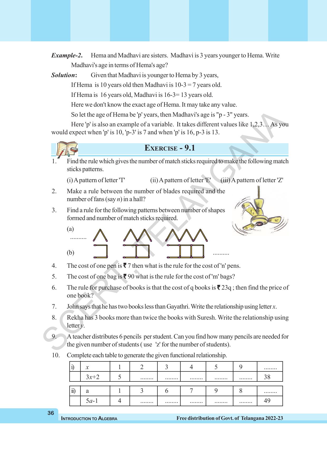 TS SCERT Class 6 Maths Path 2 (Telugu Medium) Text Book - Page 48