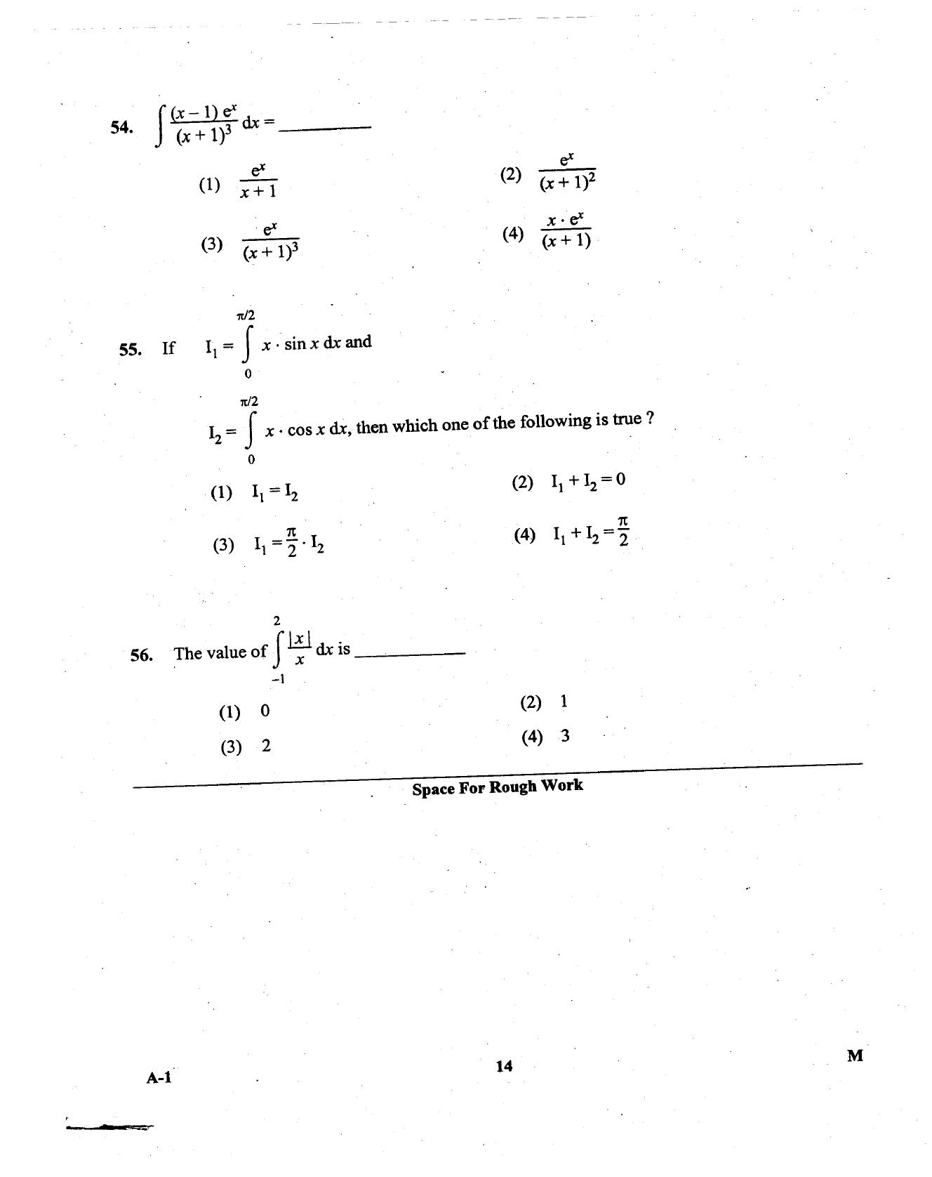 KCET Mathematics 2013 Question Papers - Page 14