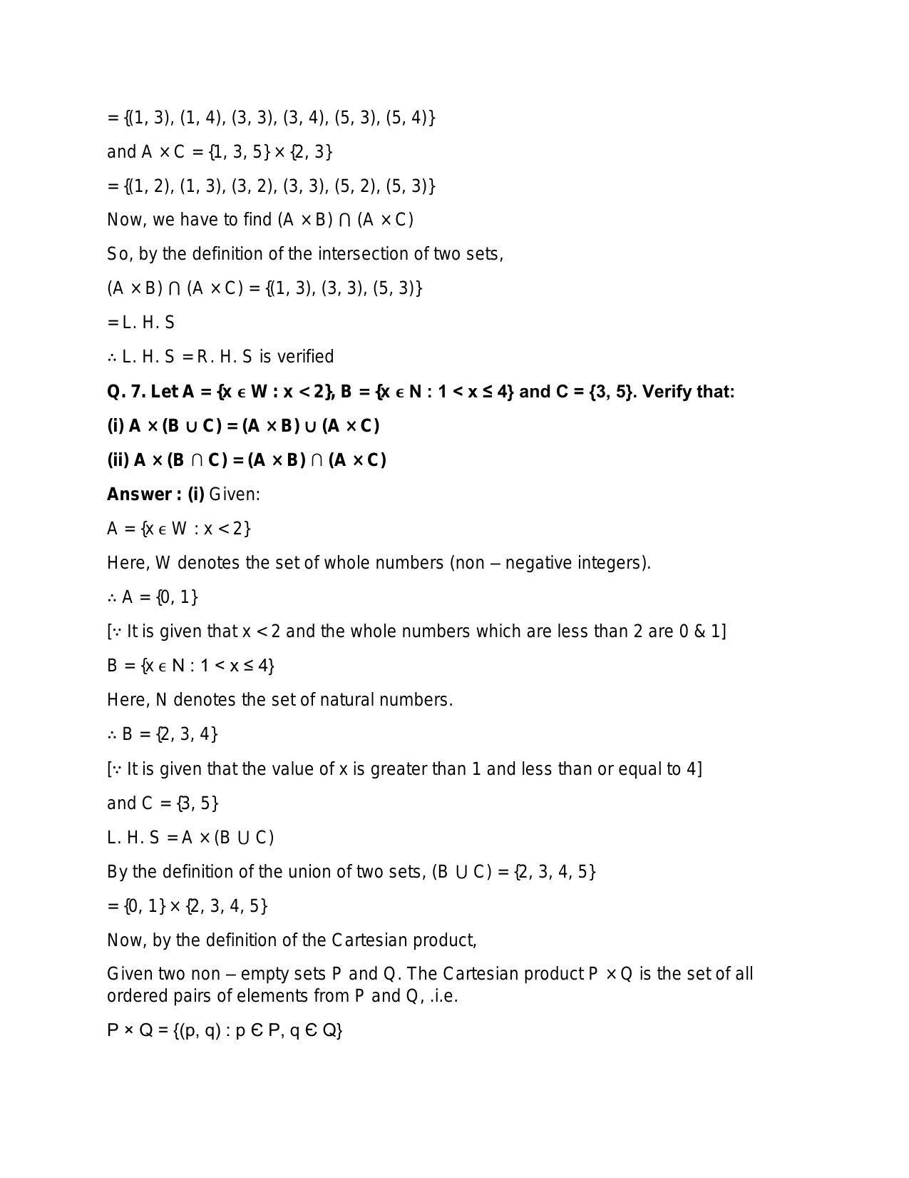 Chapter 2: Relations: RS Aggarwal Class 11 Solutions  - Page 8