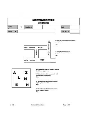 Worksheet for Class 5 Maths Assignment 2