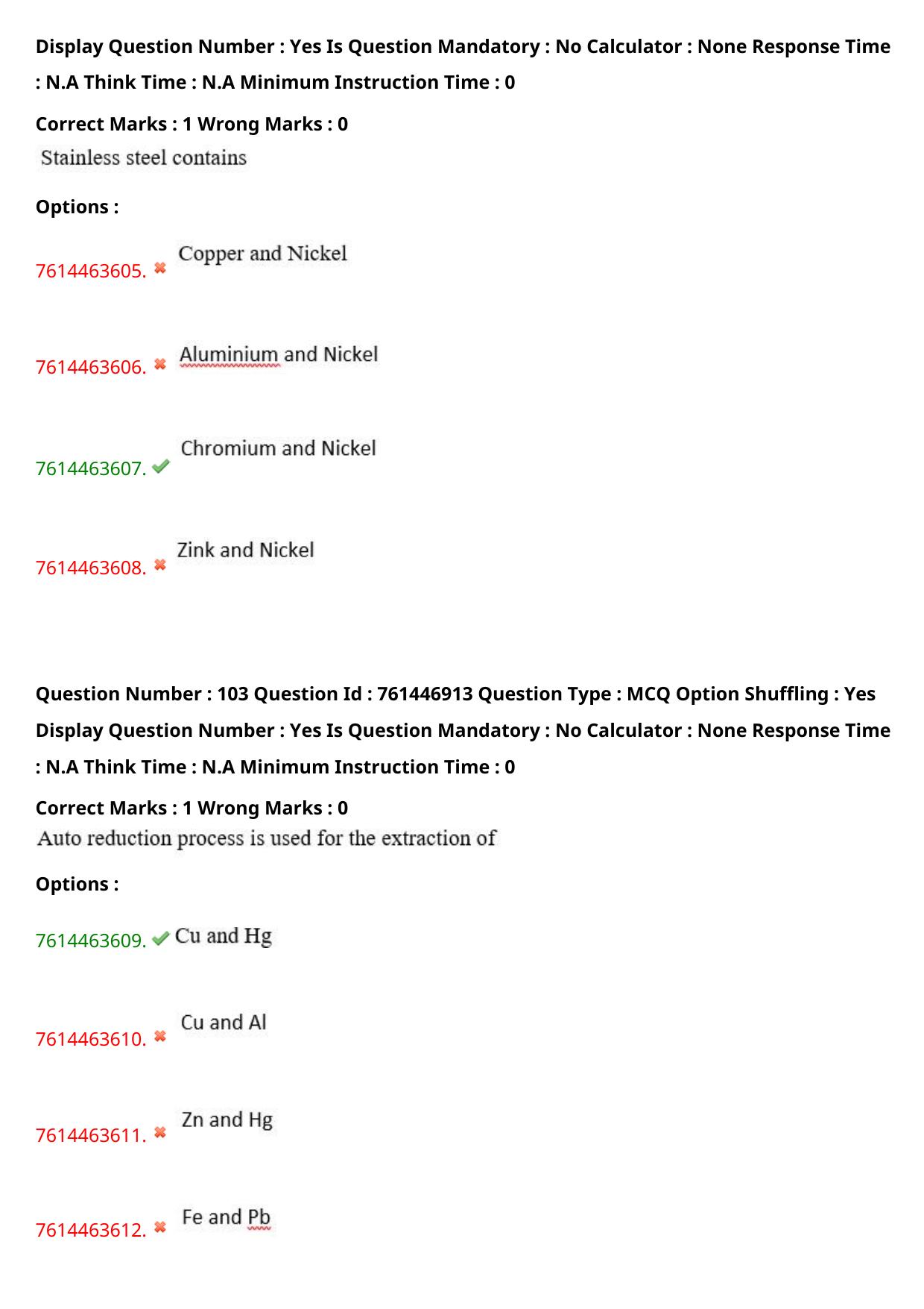 TS ECET 2024: CHE – CHEMICAL ENGINEERING Master Question Paper With Preliminary Key - Page 64