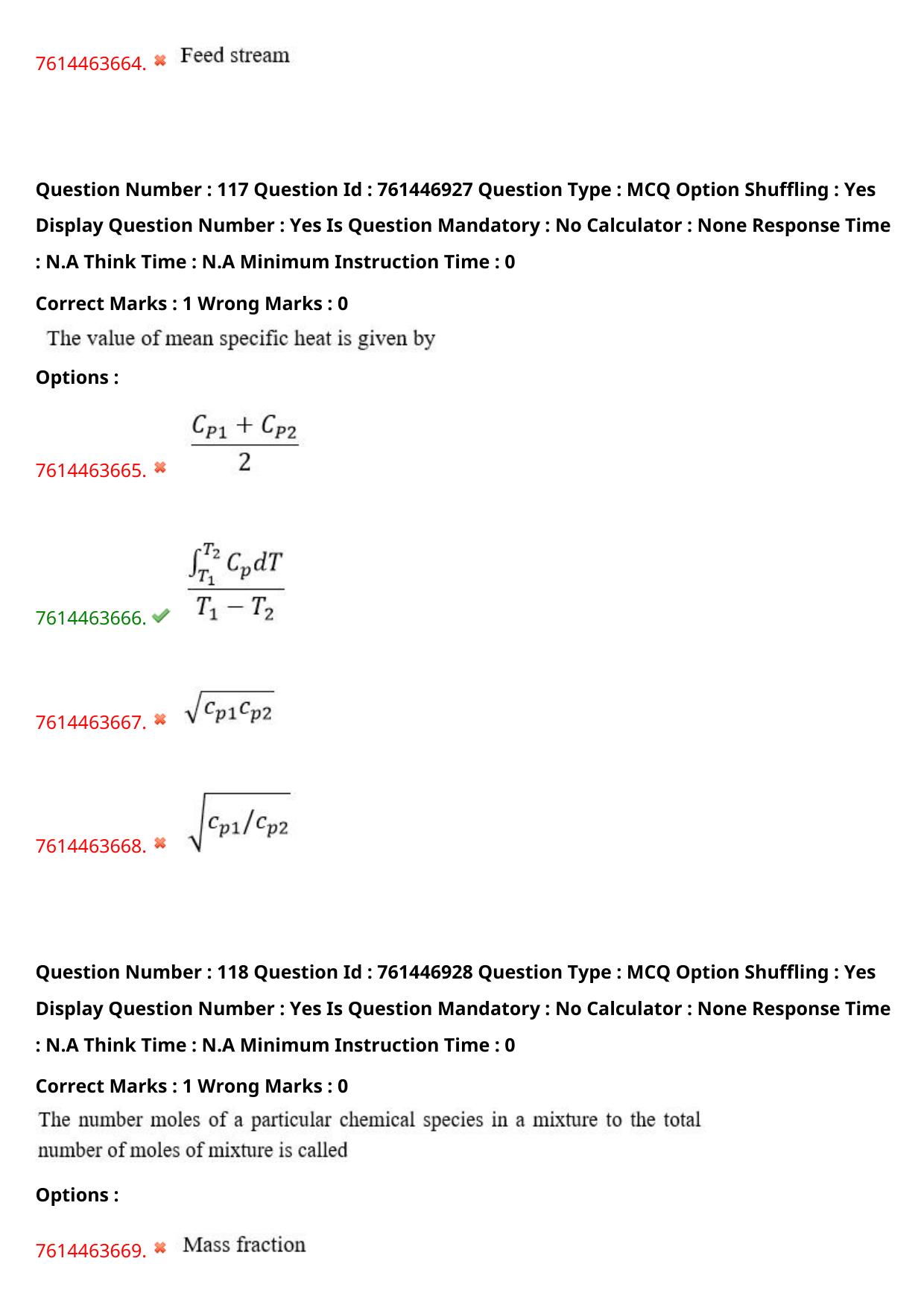 TS ECET 2024: CHE – CHEMICAL ENGINEERING Master Question Paper With Preliminary Key - Page 72