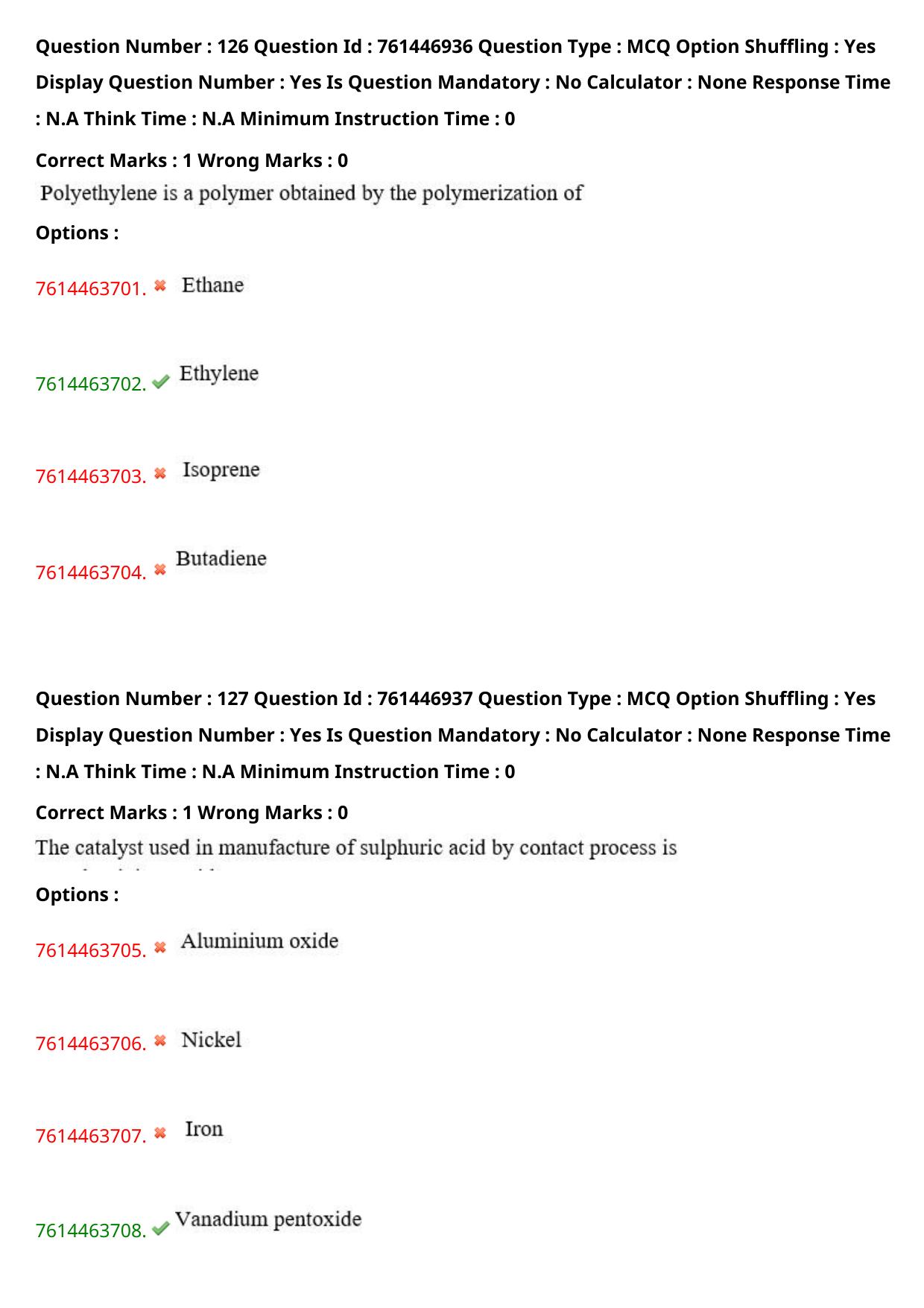 TS ECET 2024: CHE – CHEMICAL ENGINEERING Master Question Paper With Preliminary Key - Page 77