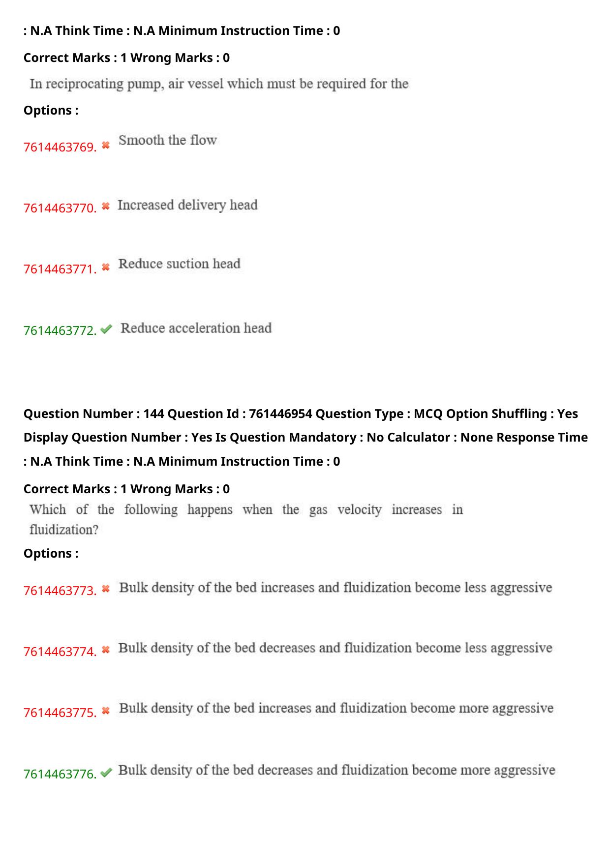 TS ECET 2024: CHE – CHEMICAL ENGINEERING Master Question Paper With Preliminary Key - Page 86