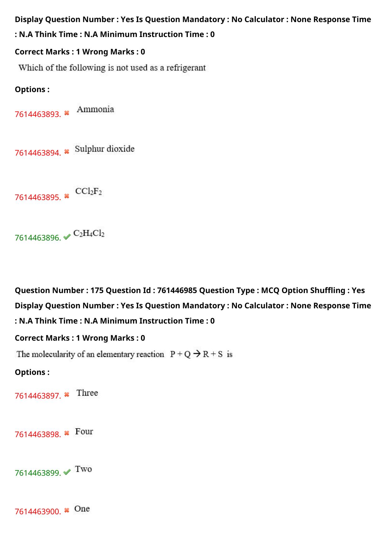 TS ECET 2024: CHE – CHEMICAL ENGINEERING Master Question Paper With Preliminary Key - Page 103