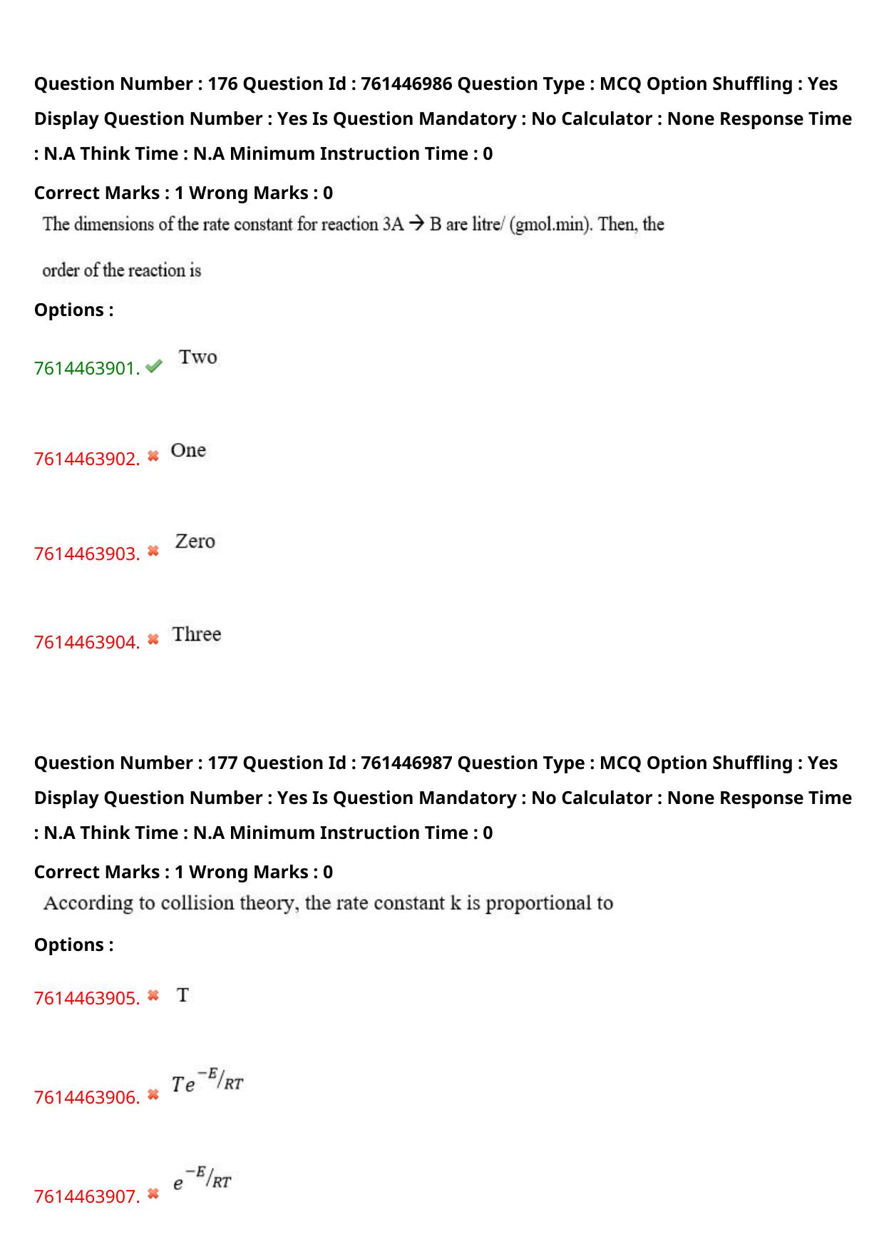 TS ECET 2024: CHE – CHEMICAL ENGINEERING Master Question Paper With Preliminary Key - Page 104