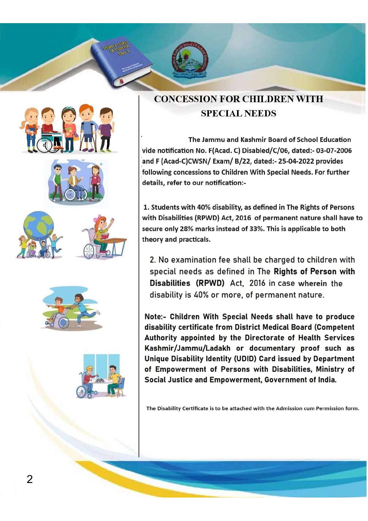 JKBOSE Class 10 Syllabus for JK & Ladakh (2024-25) - Page 3